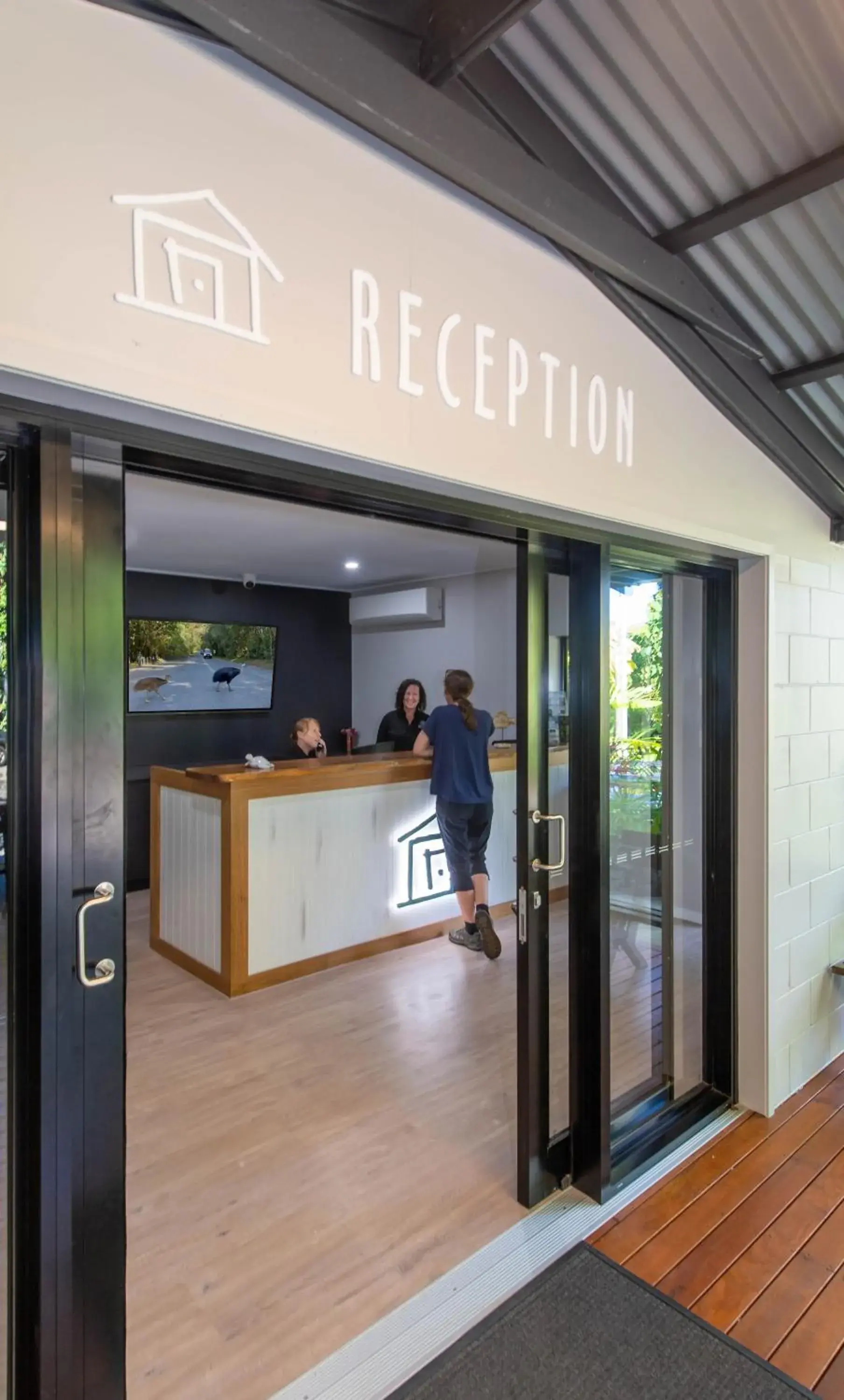 Lobby or reception in Cape Trib Beach House Lobby or reception in Cape Trib Beach House
