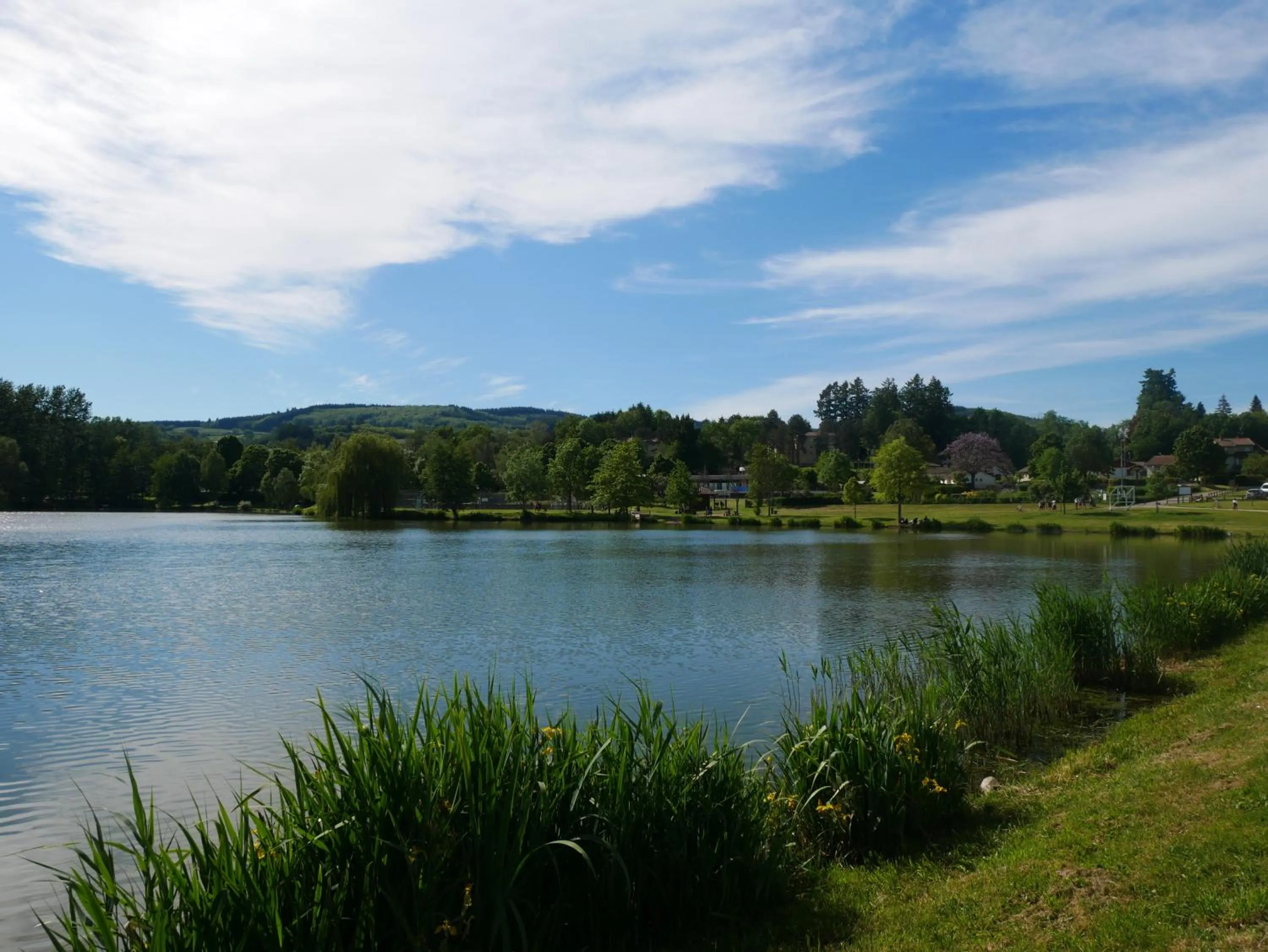 Natural landscape in Camping de Matour