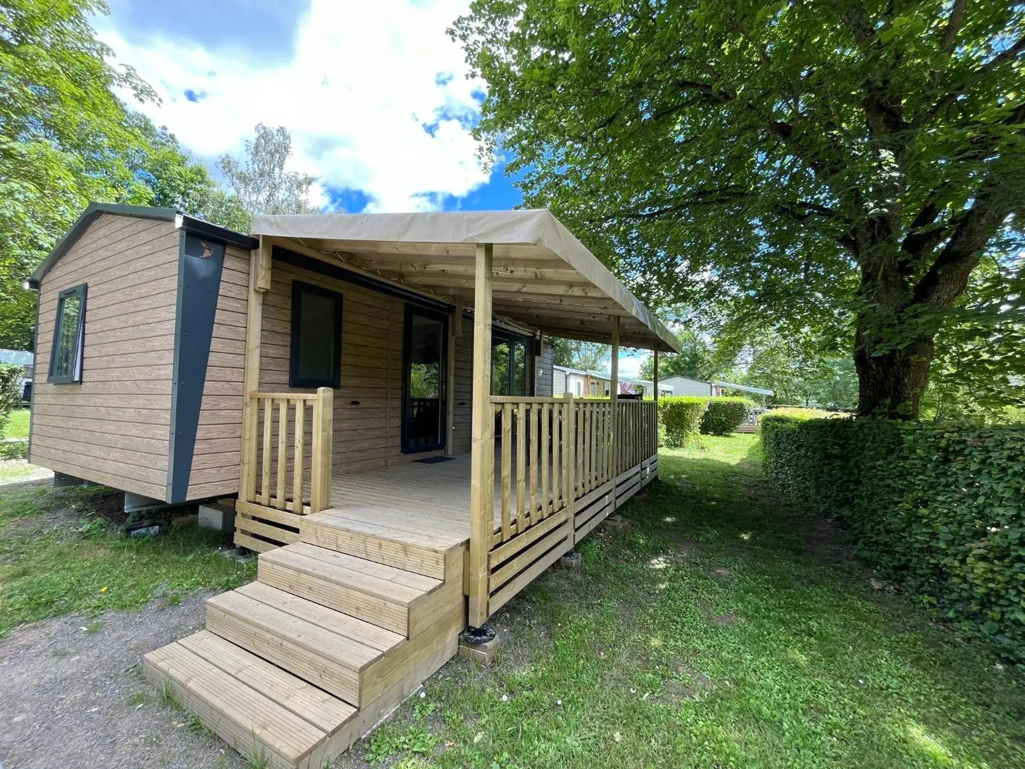 Mobile Home in Camping de Matour Mobile Home in Camping de Matour