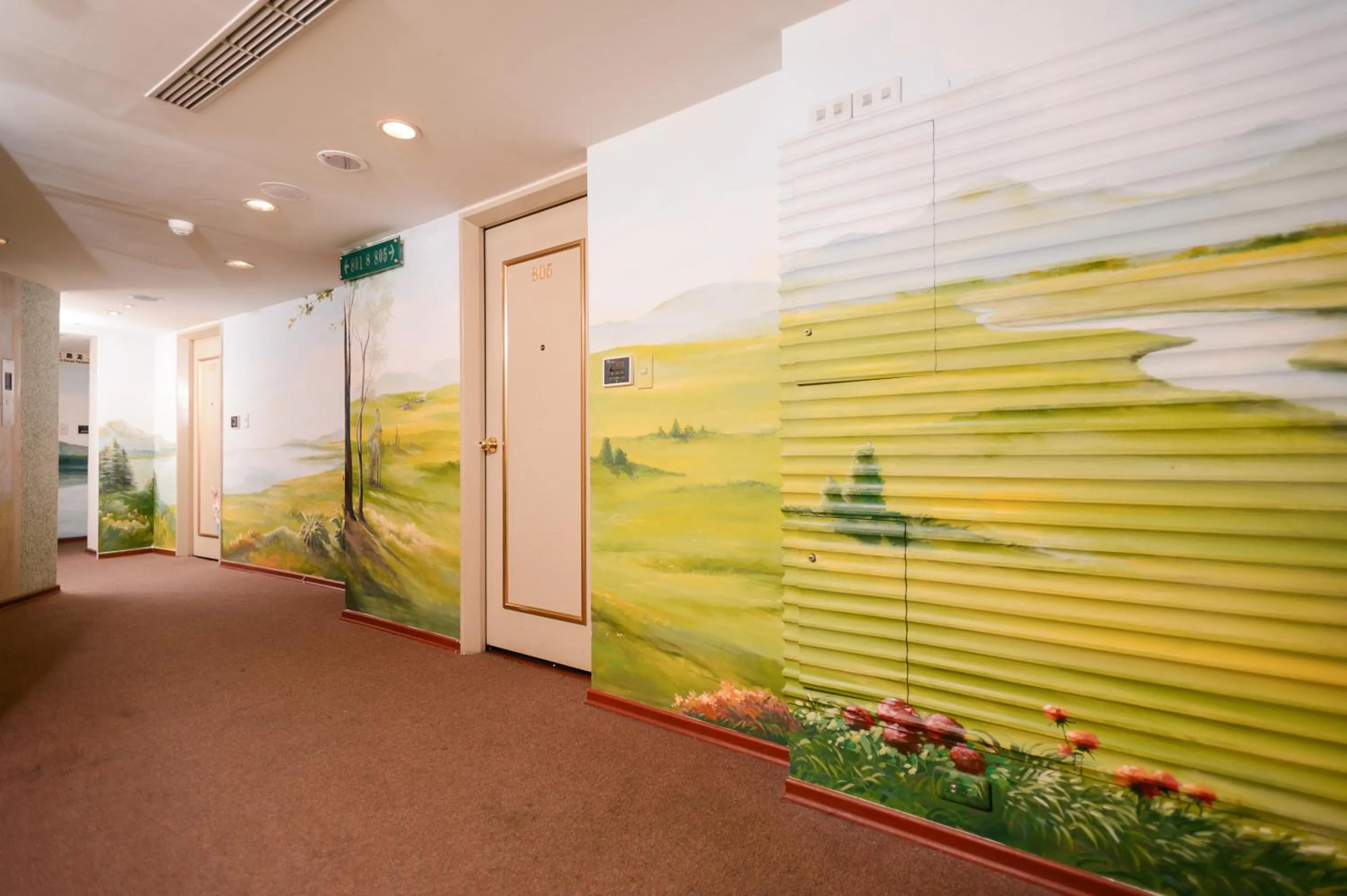 On site in Waugh Den Business Hotel