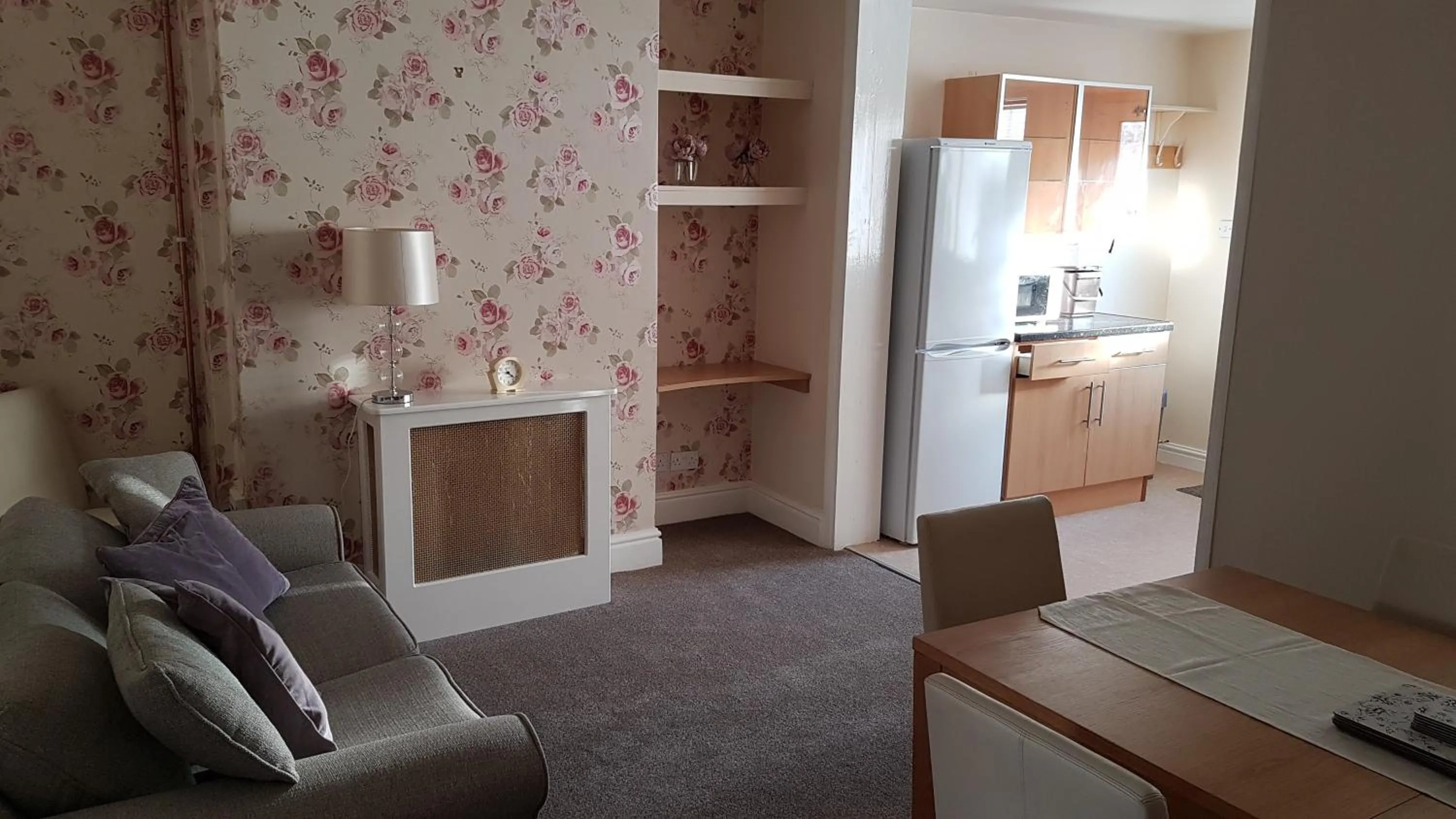 Seating area in Beverley East Townhouse Free Parking