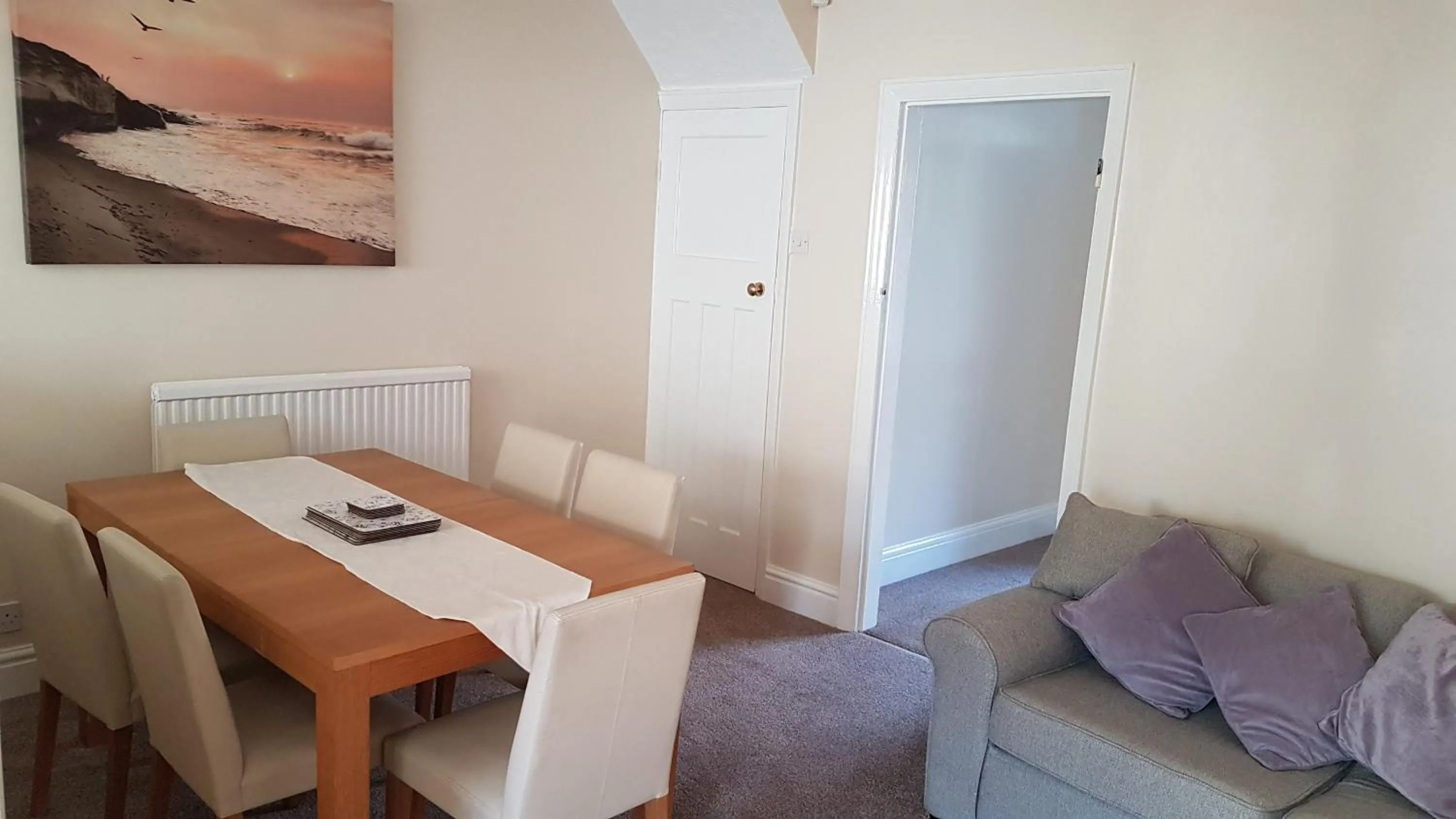 Seating area in Beverley East Townhouse Free Parking