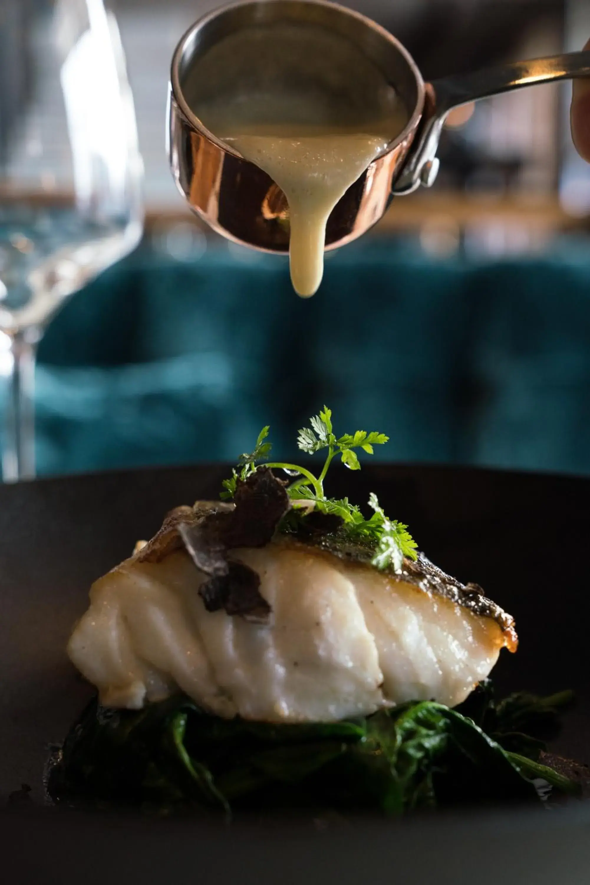 Food close-up in HUUS Gstaad Food close-up in HUUS Gstaad