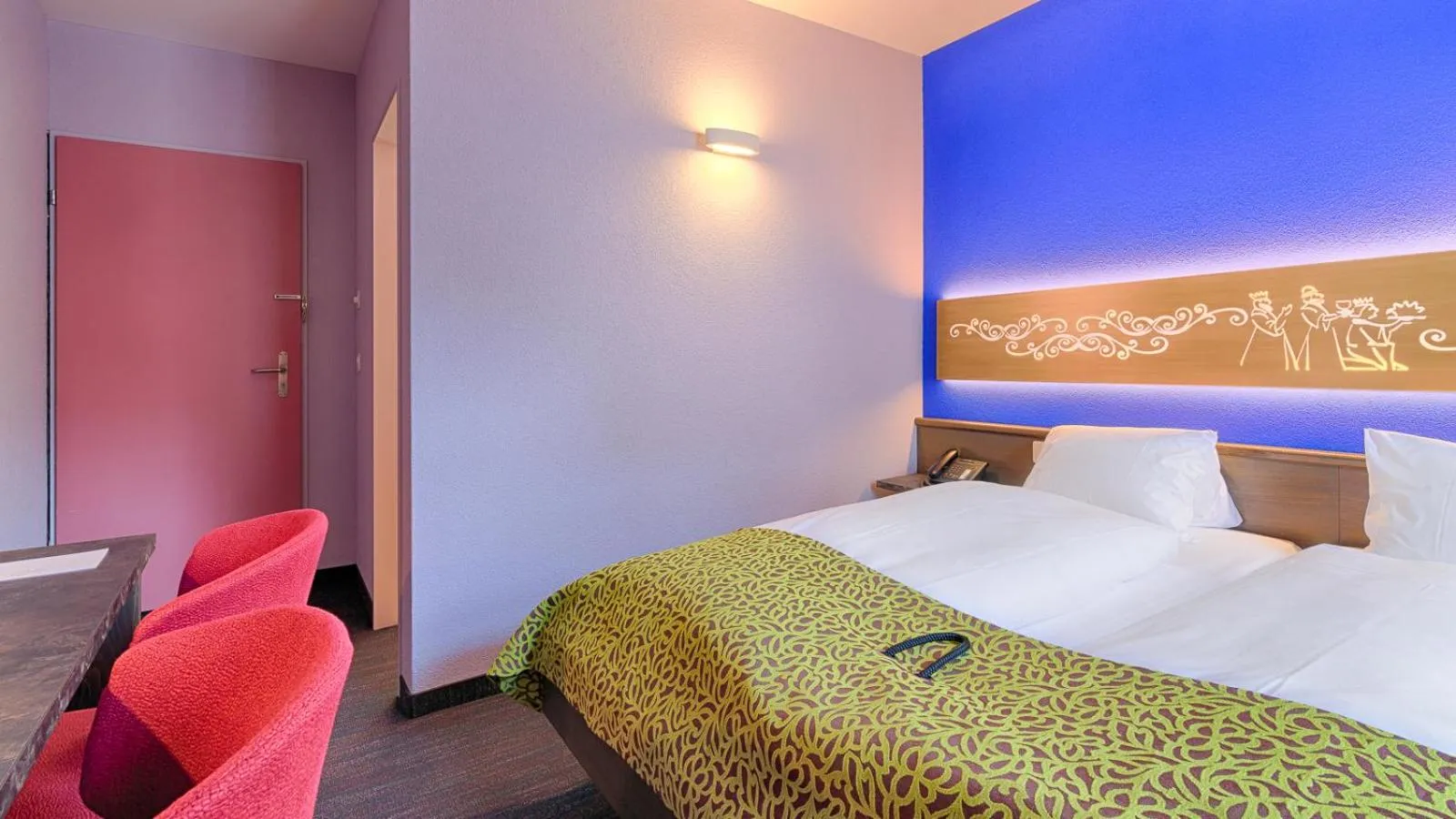 Staff, Bed in Hotel Drei Könige Luzern