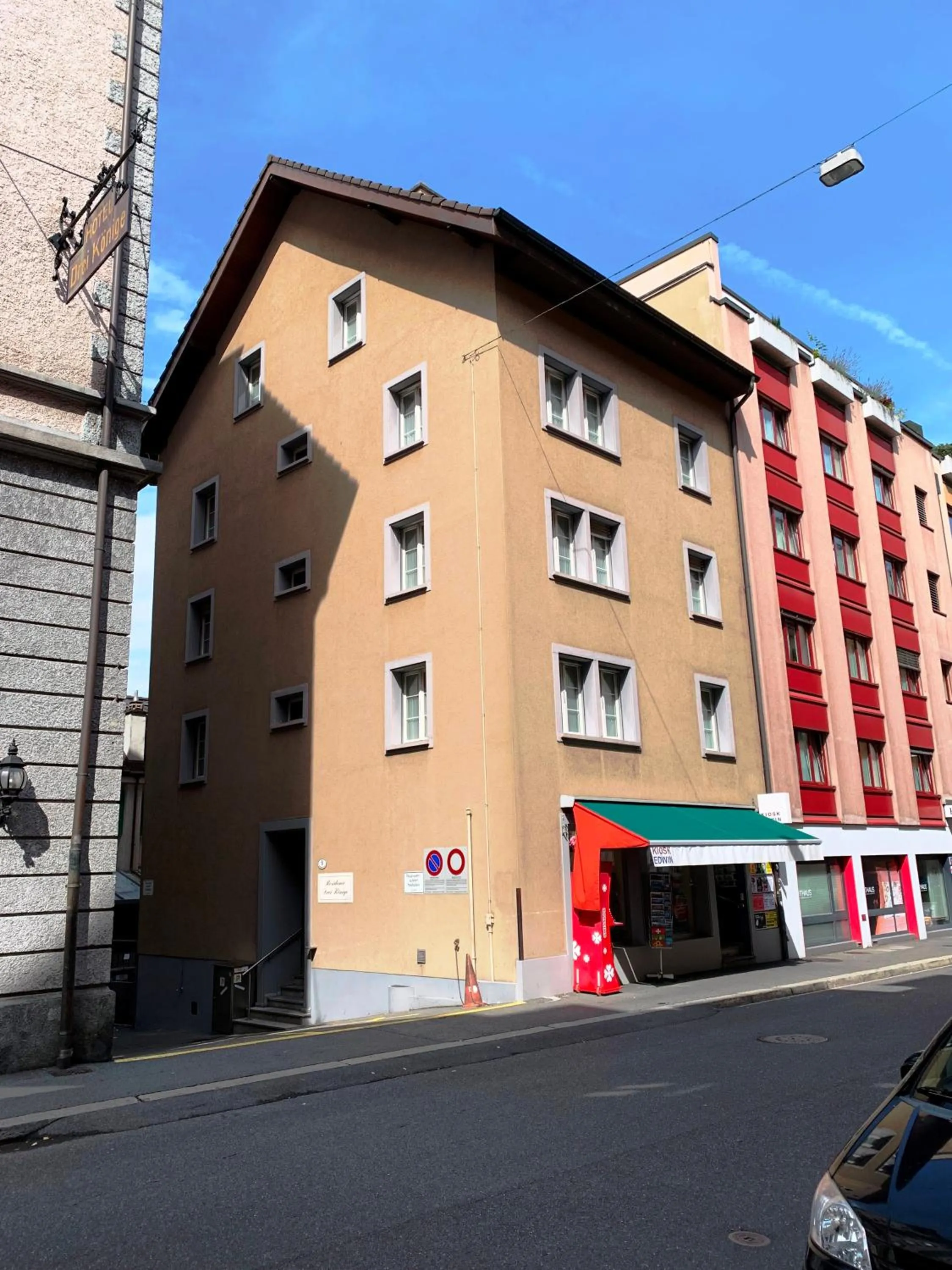 Property building in Hotel Drei Könige Luzern