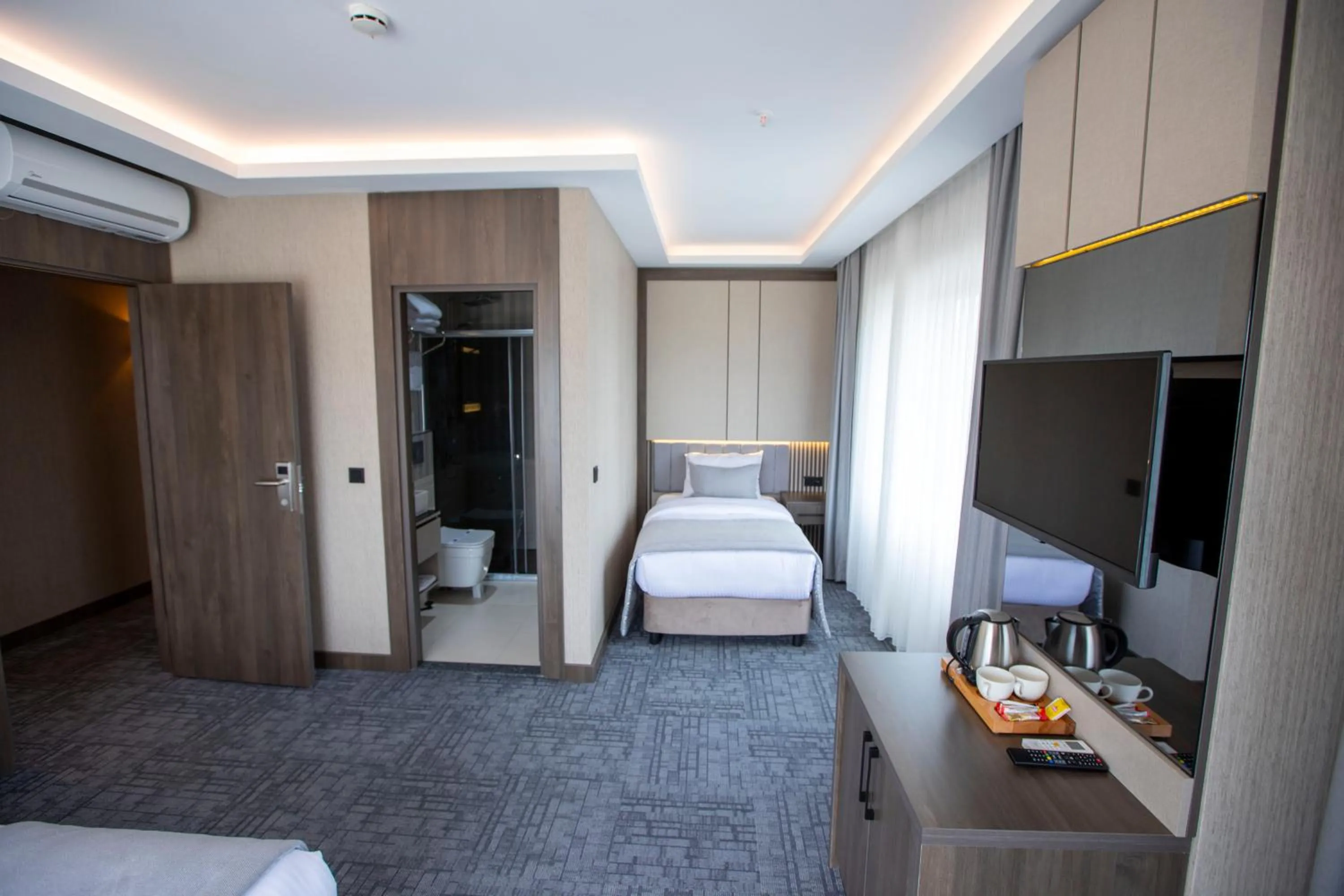 Bed in THE GREEN HOTEL