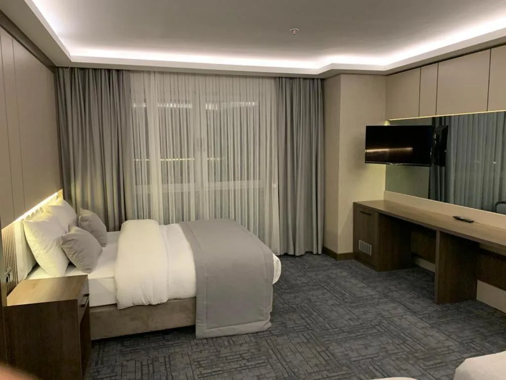 Bed in THE GREEN HOTEL