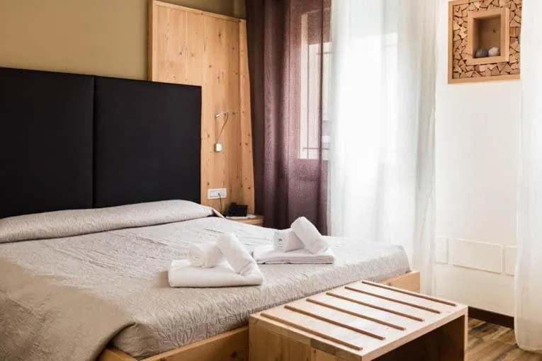 Bed in Locanda Montegrappa