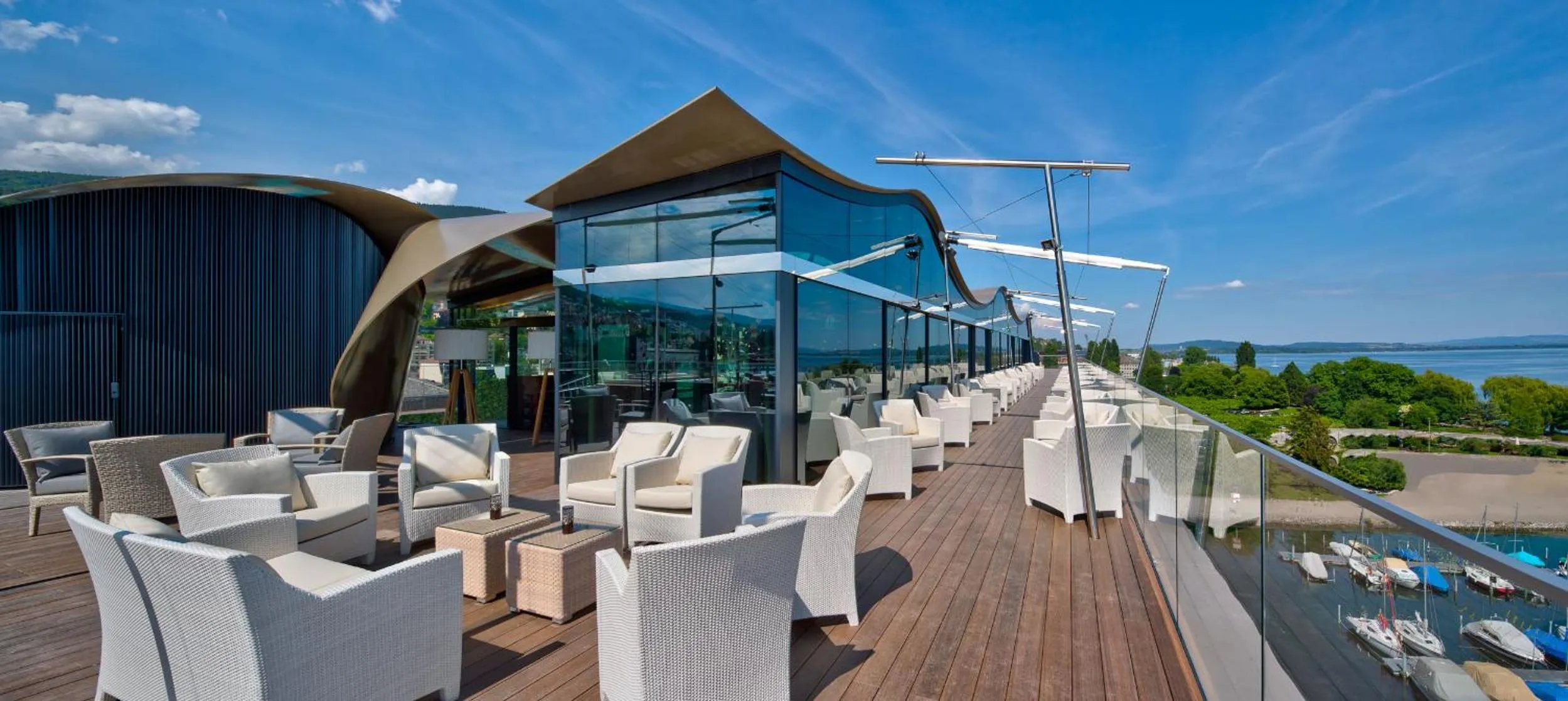 Balcony/Terrace in Hotel Beaulac