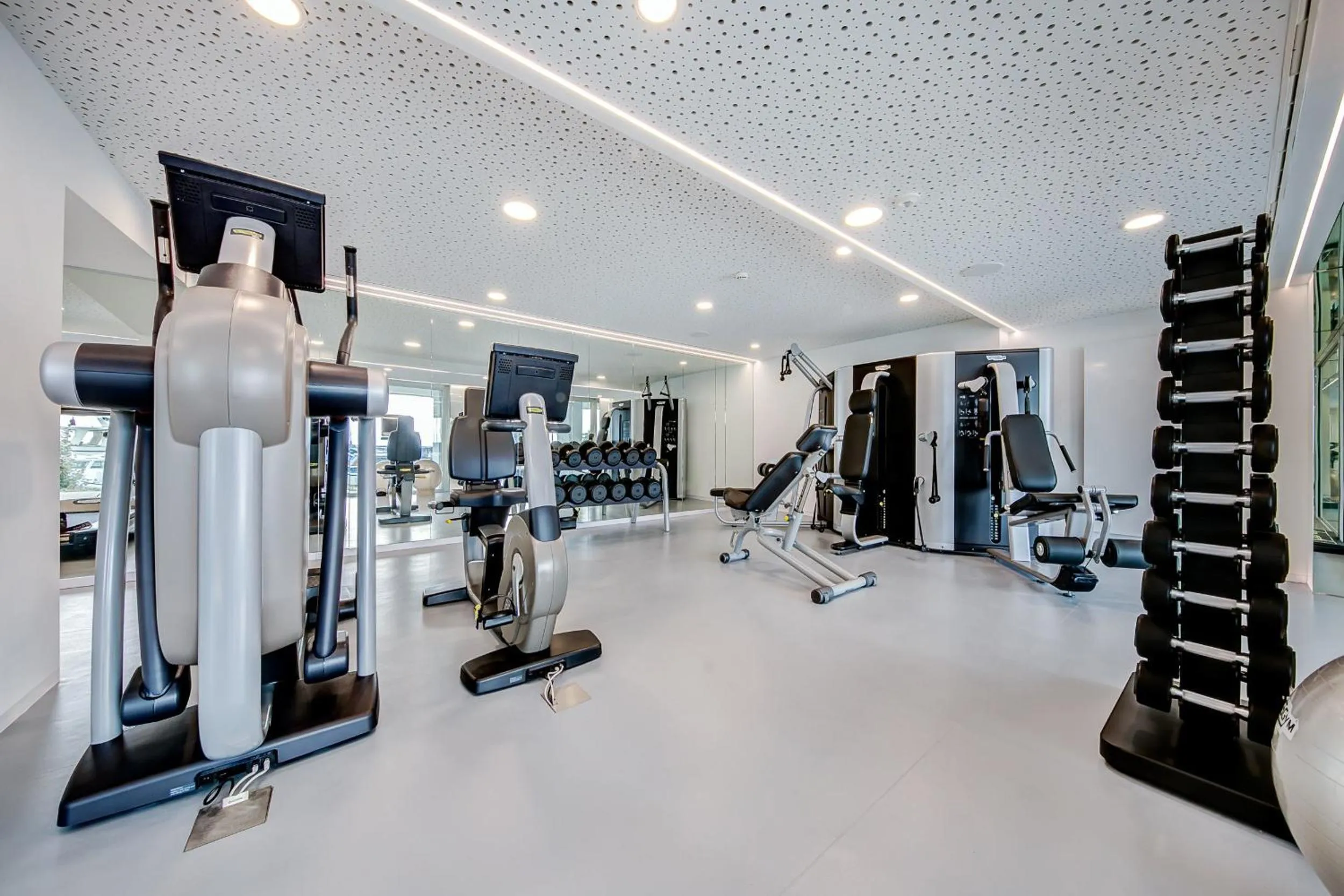 Fitness centre/facilities in Hotel Beaulac