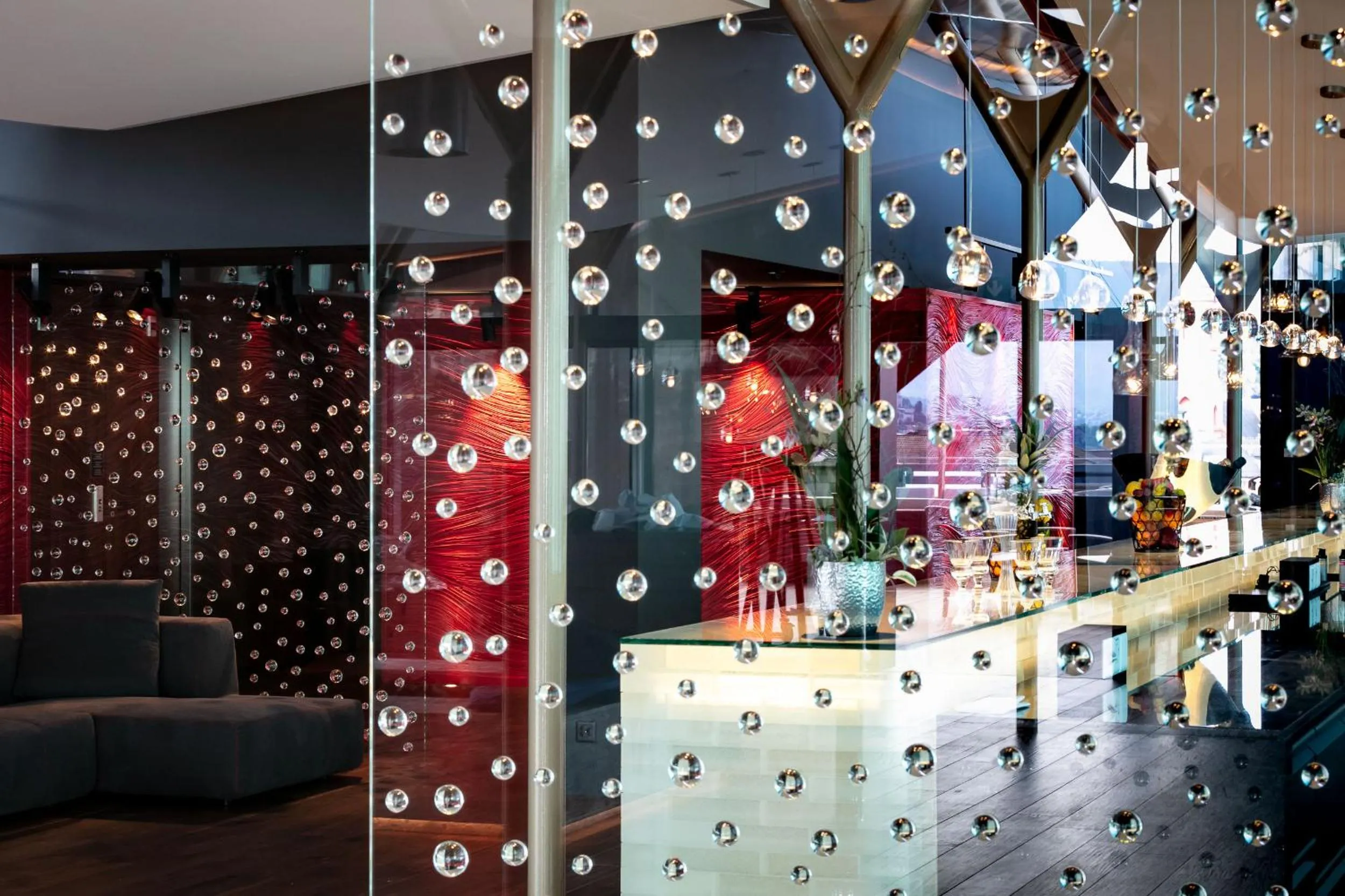 Lounge or bar in Hotel Beaulac