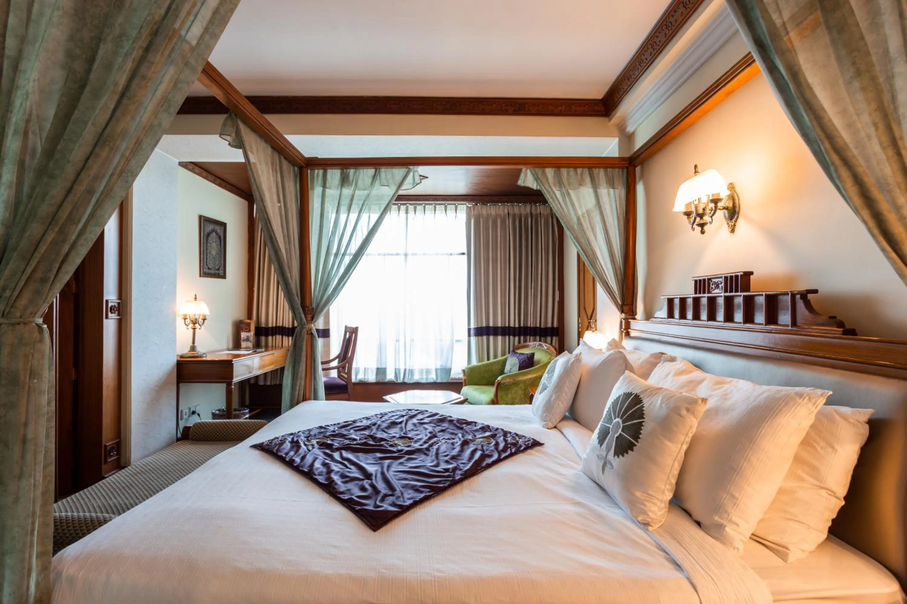 View (from property/room), Bed in The Maya Hotel