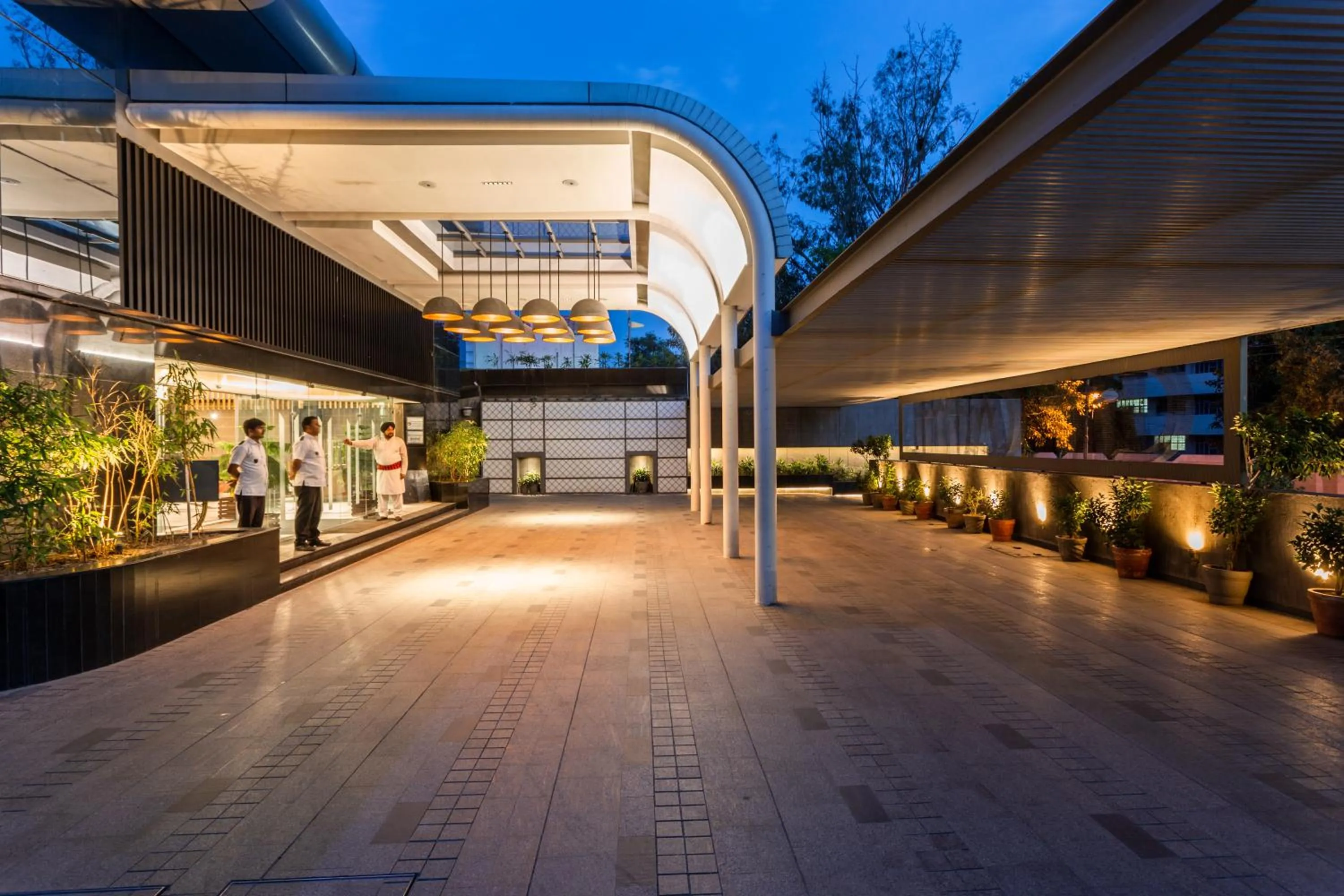 Facade/entrance in The Maya Hotel