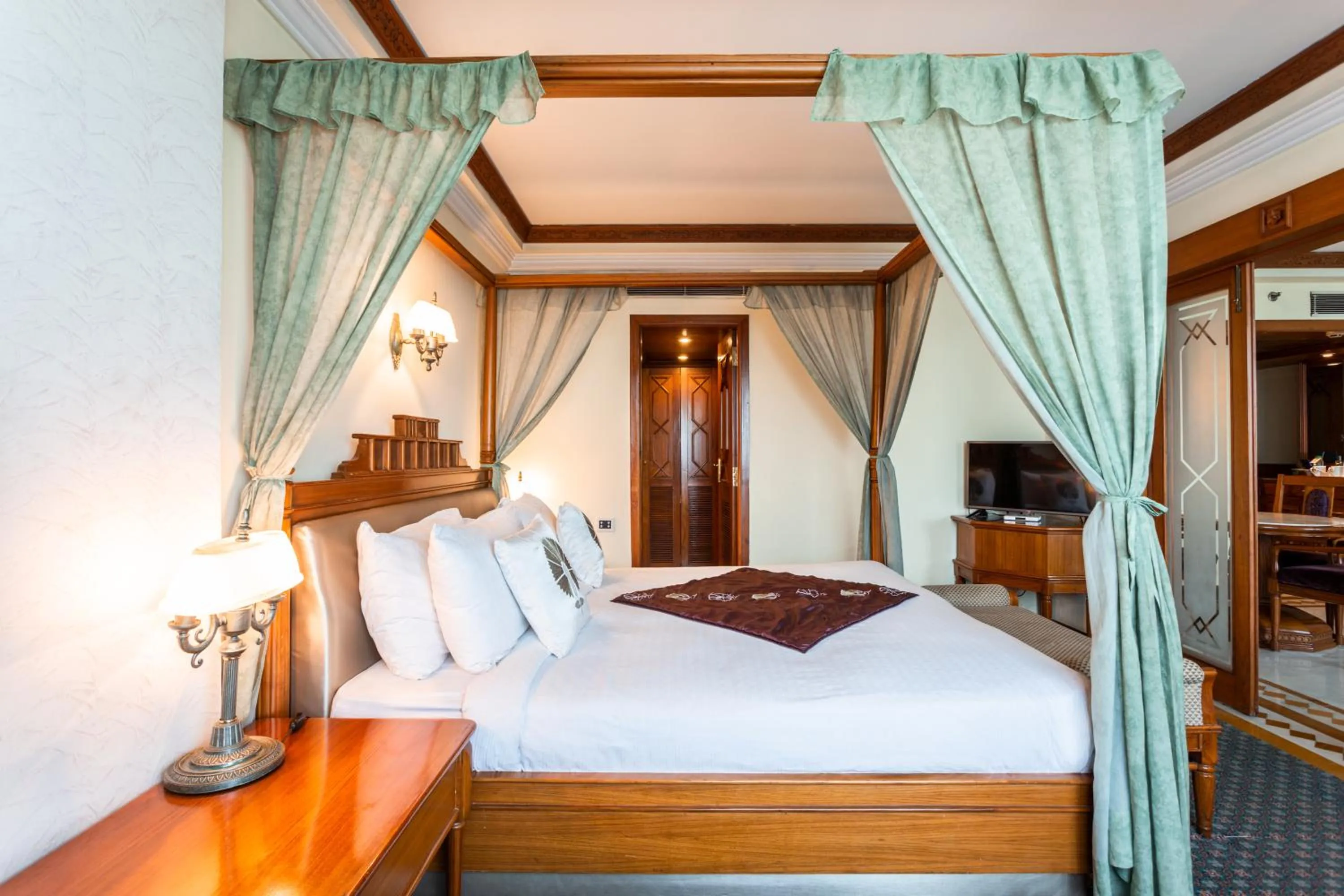 Photo of the whole room, Bed in The Maya Hotel