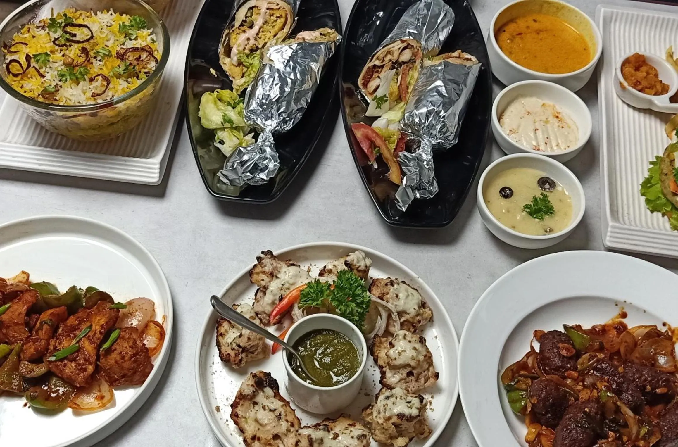 Food and drinks in The Maya Hotel