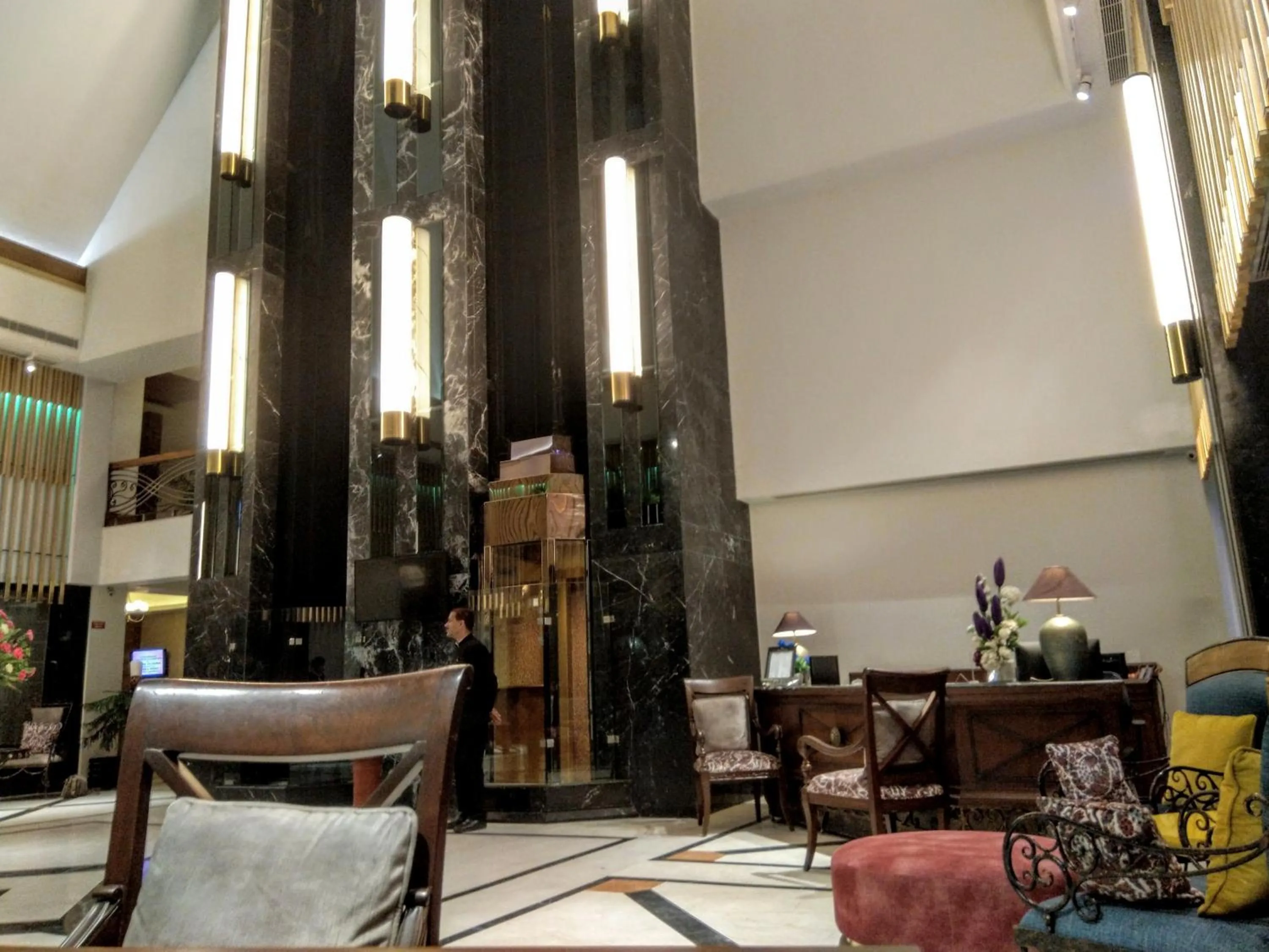 Lobby or reception in The Maya Hotel