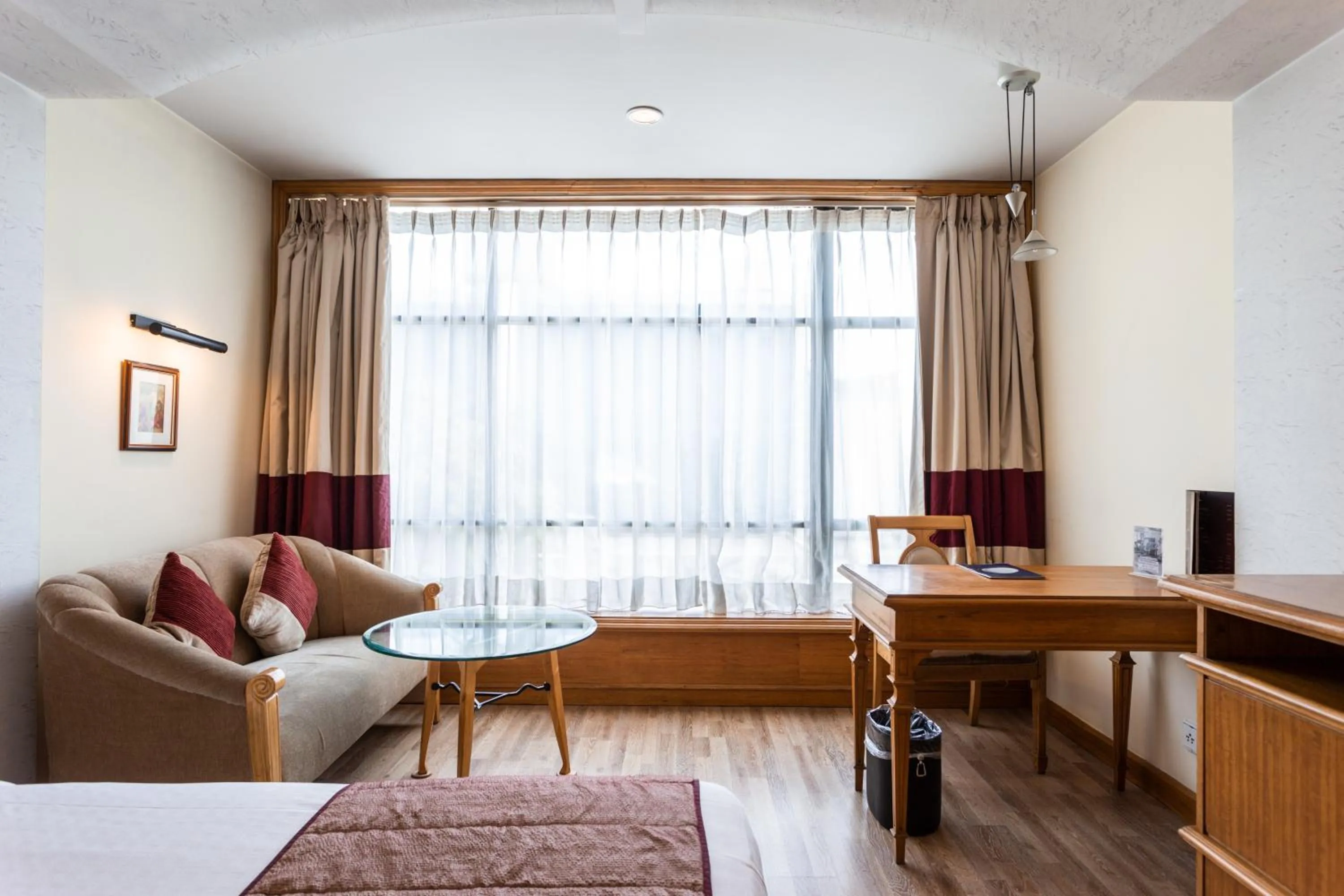 View (from property/room), Bed in The Maya Hotel