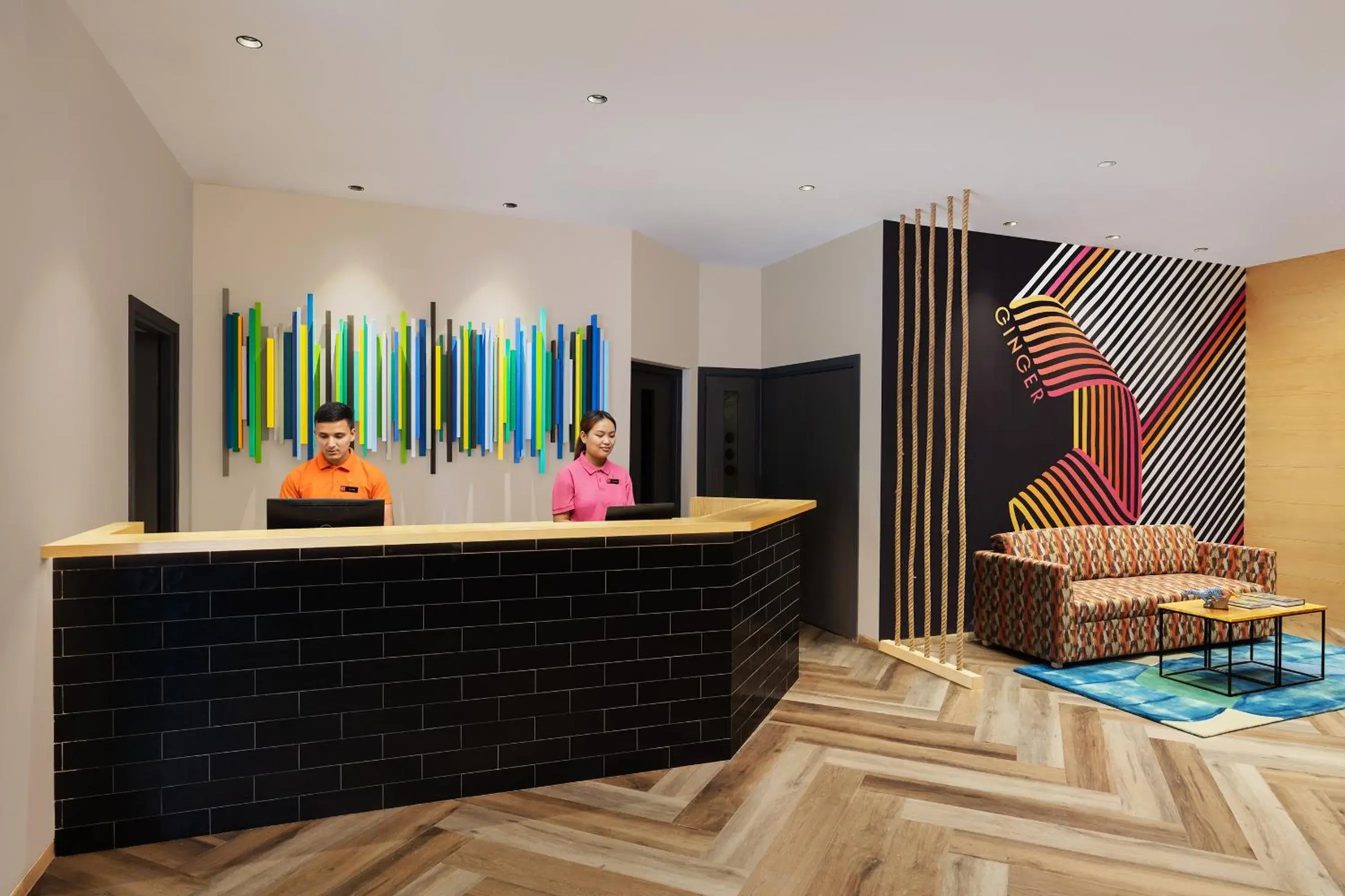 Lobby or reception in Ginger Noida 63 Lobby or reception in Ginger Noida 63