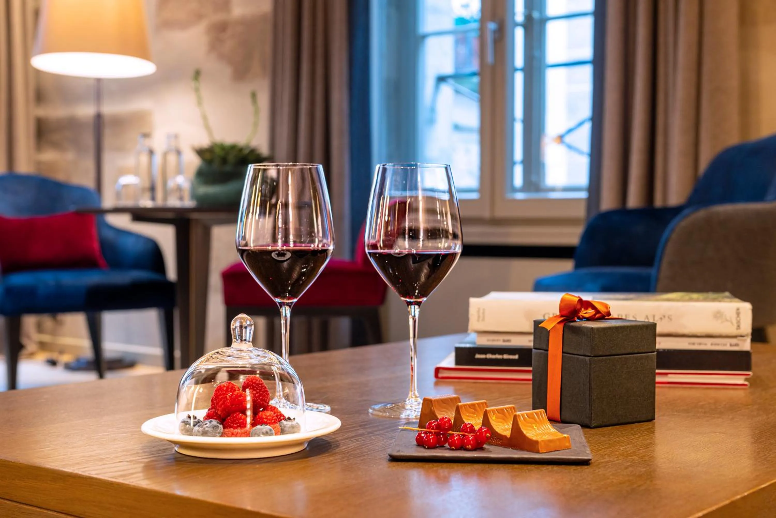 Living room in Hôtel Les Armures