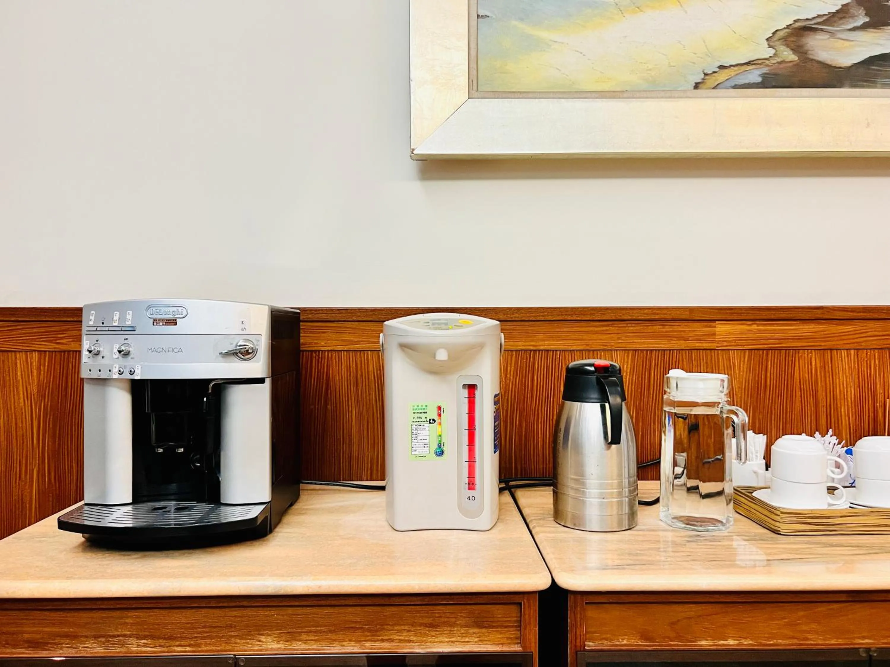 Coffee/tea facilities in Mucha Boutique Hotel