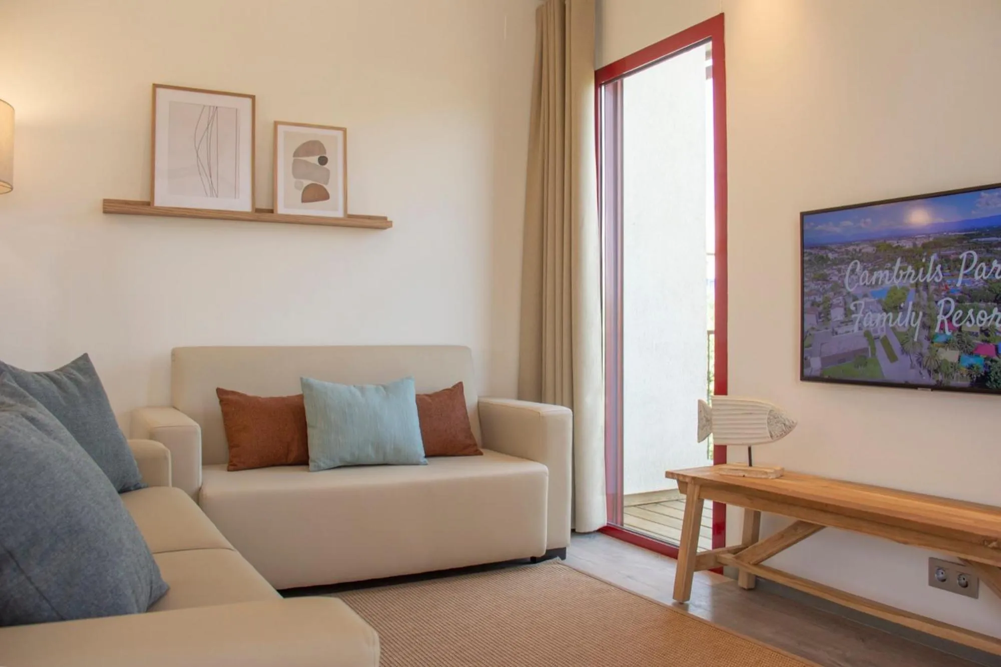 Living room in Cambrils Park Resort