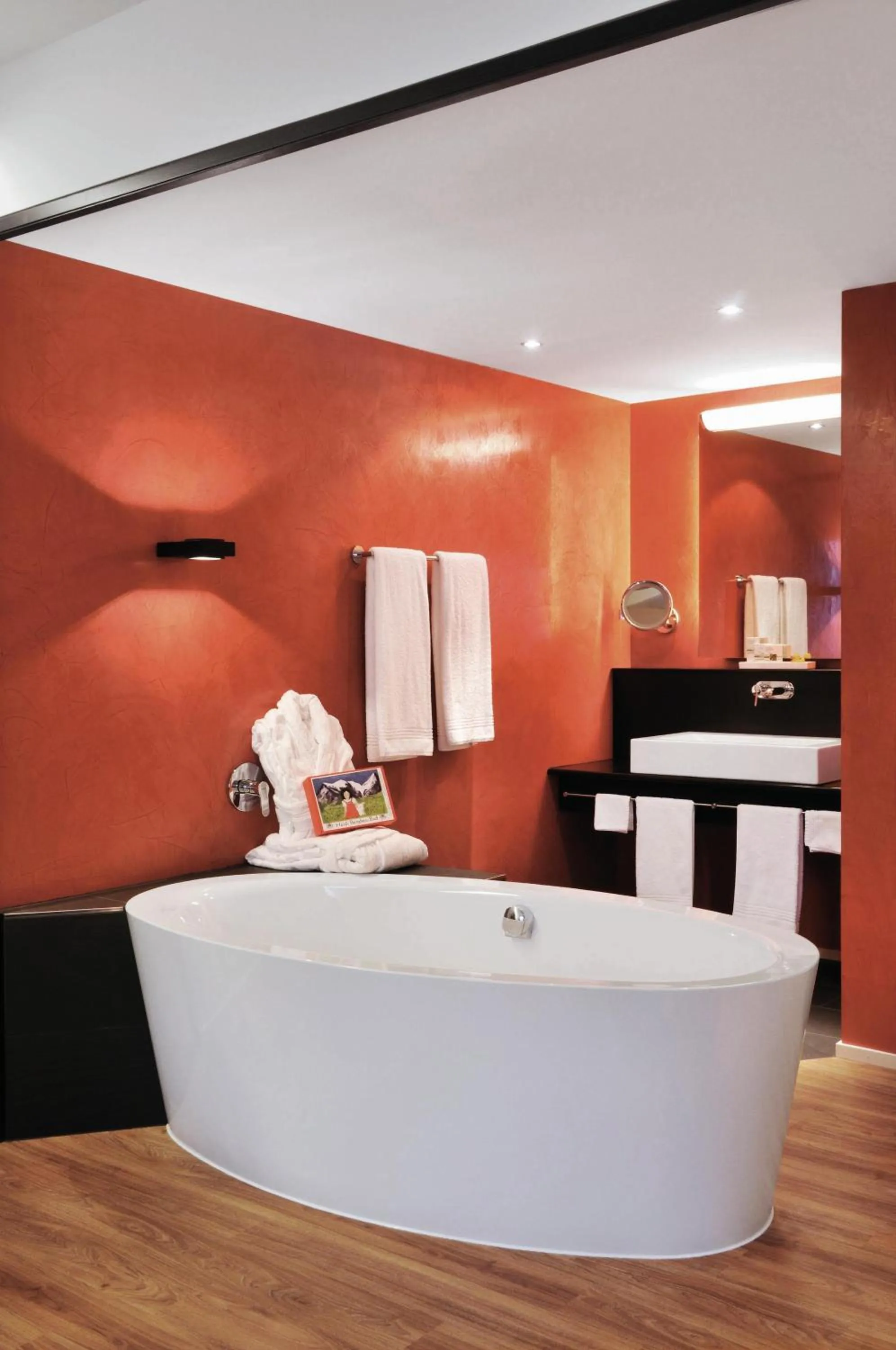 Bathroom in Sorell Hotel Tamina Bad Ragaz