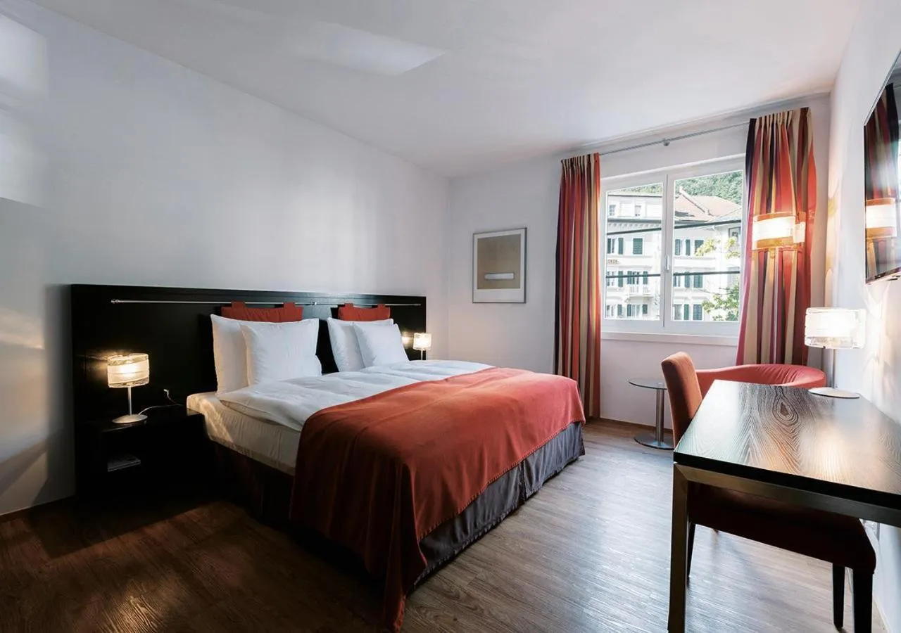 TV and multimedia, Bed in Sorell Hotel Tamina Bad Ragaz