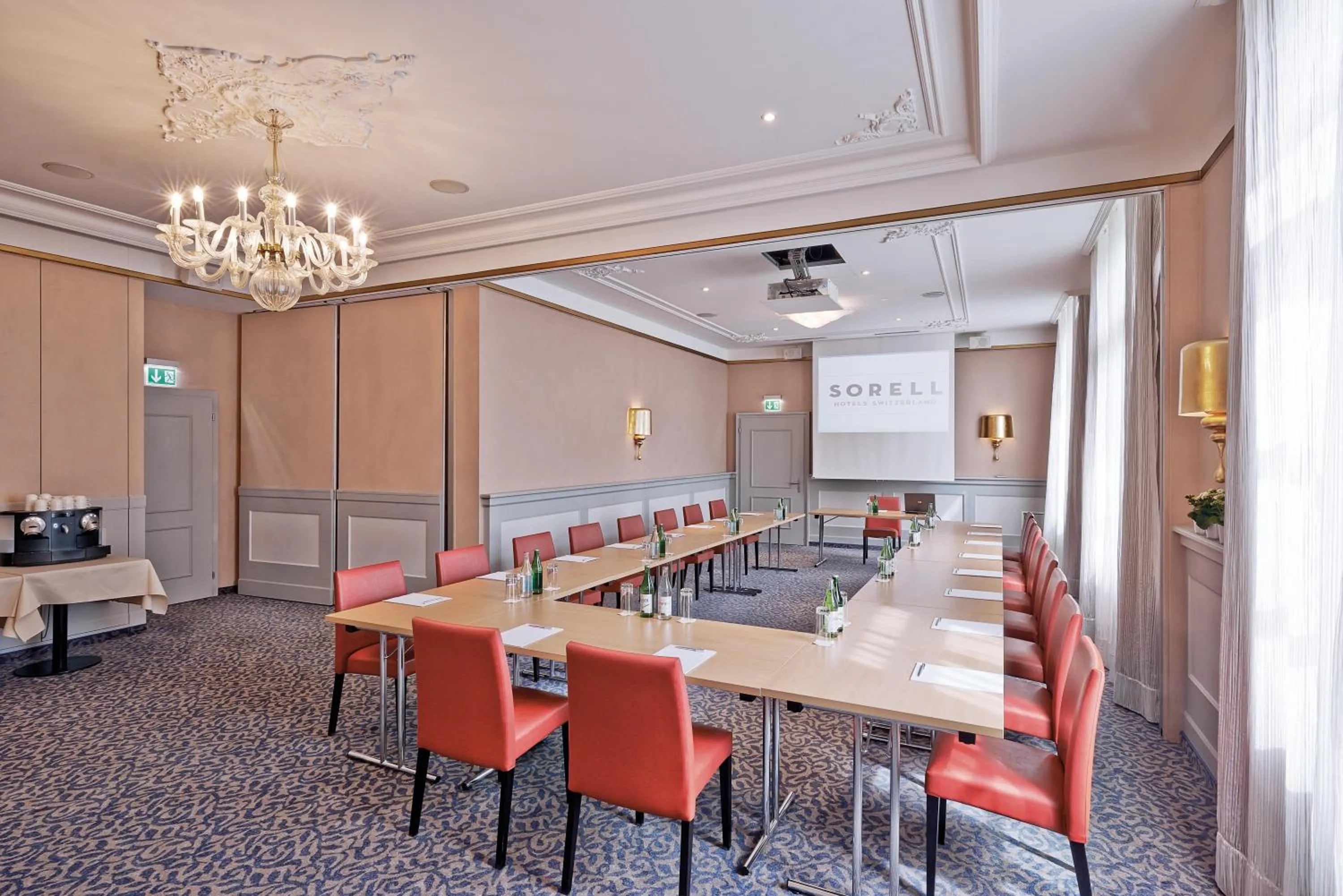 Meeting/conference room in Sorell Hotel Tamina Bad Ragaz