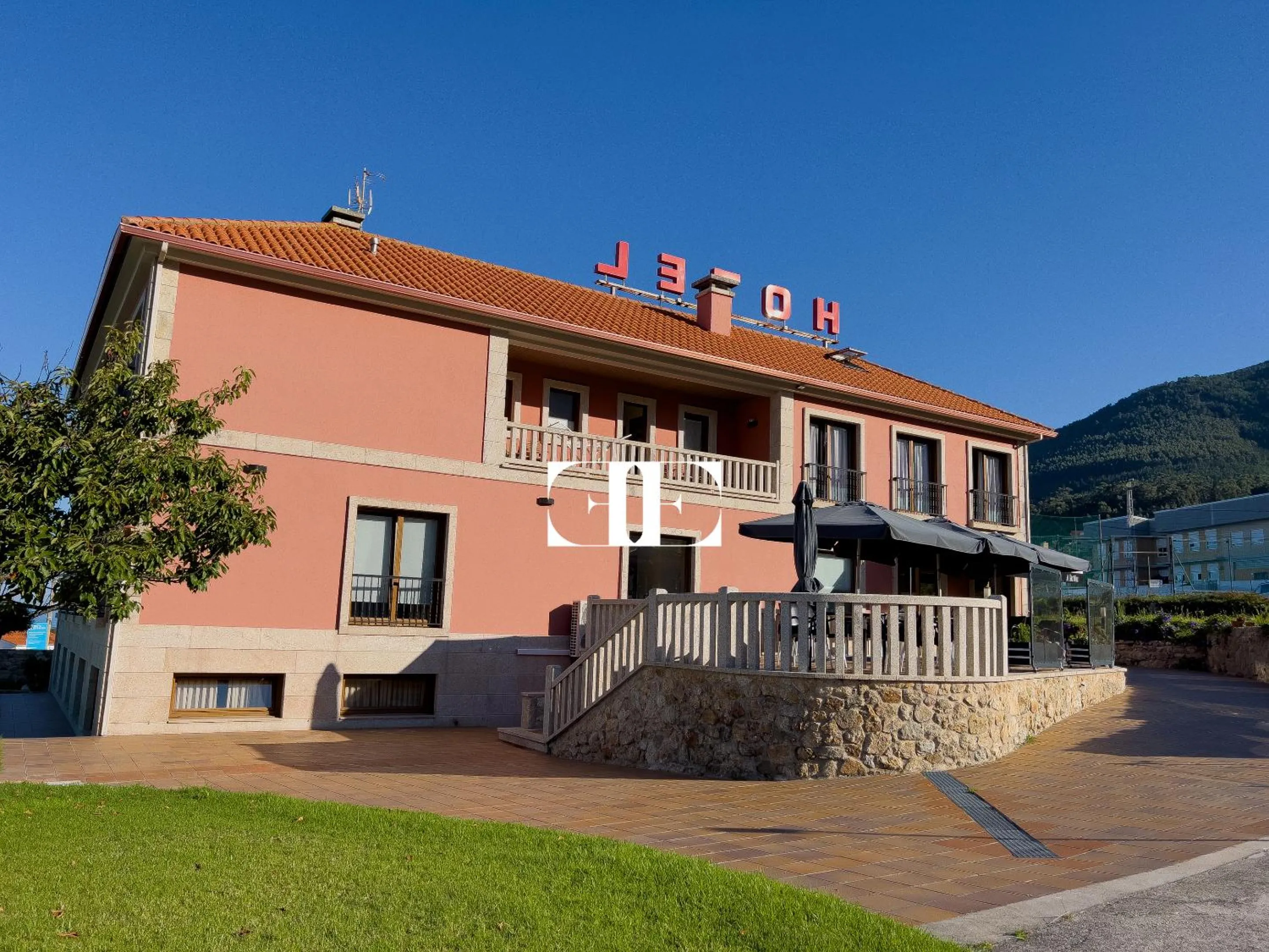Property building in Hotel A Raiña