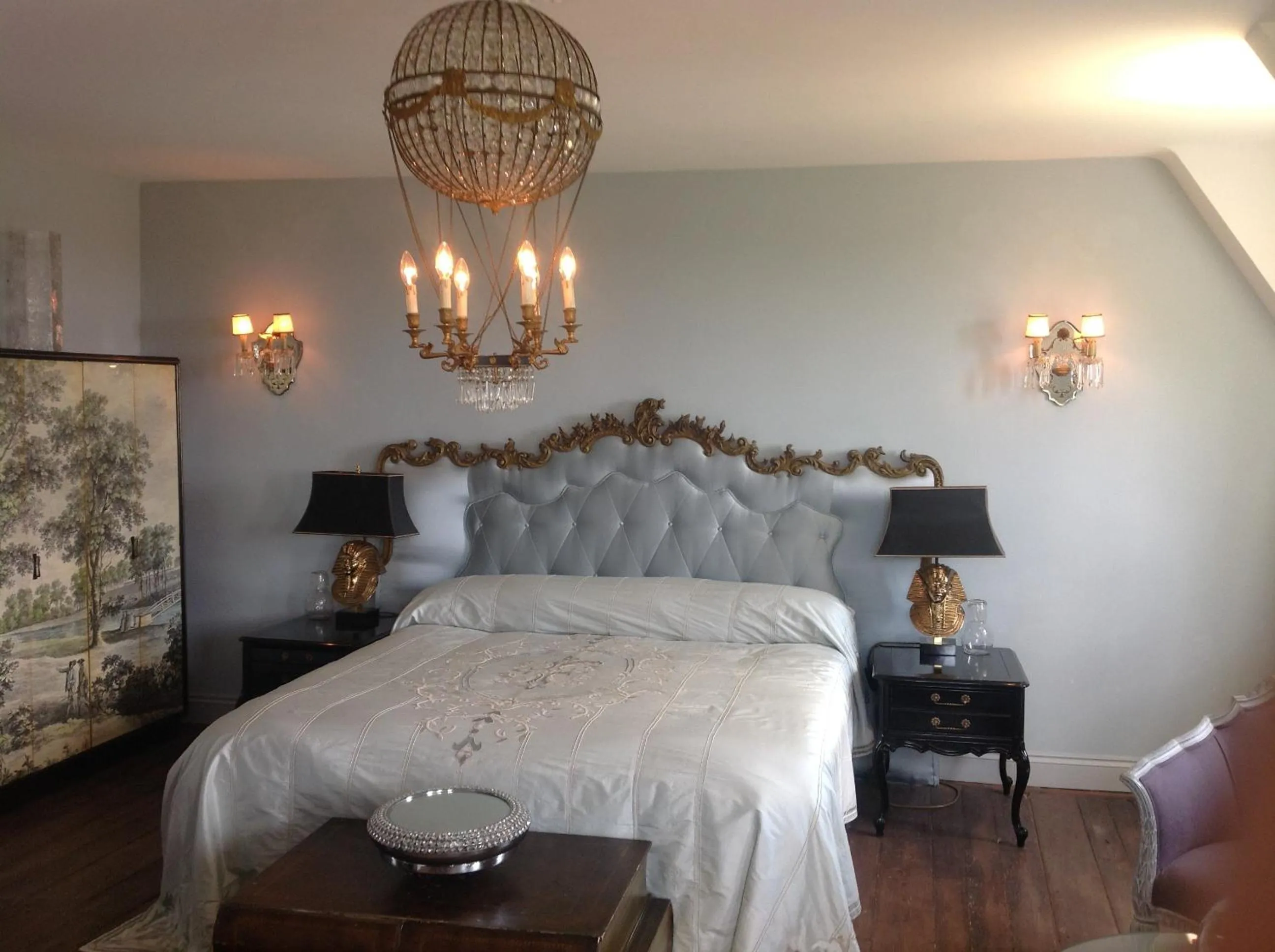 Photo of the whole room, Bed in Chateau De La Goujonnerie