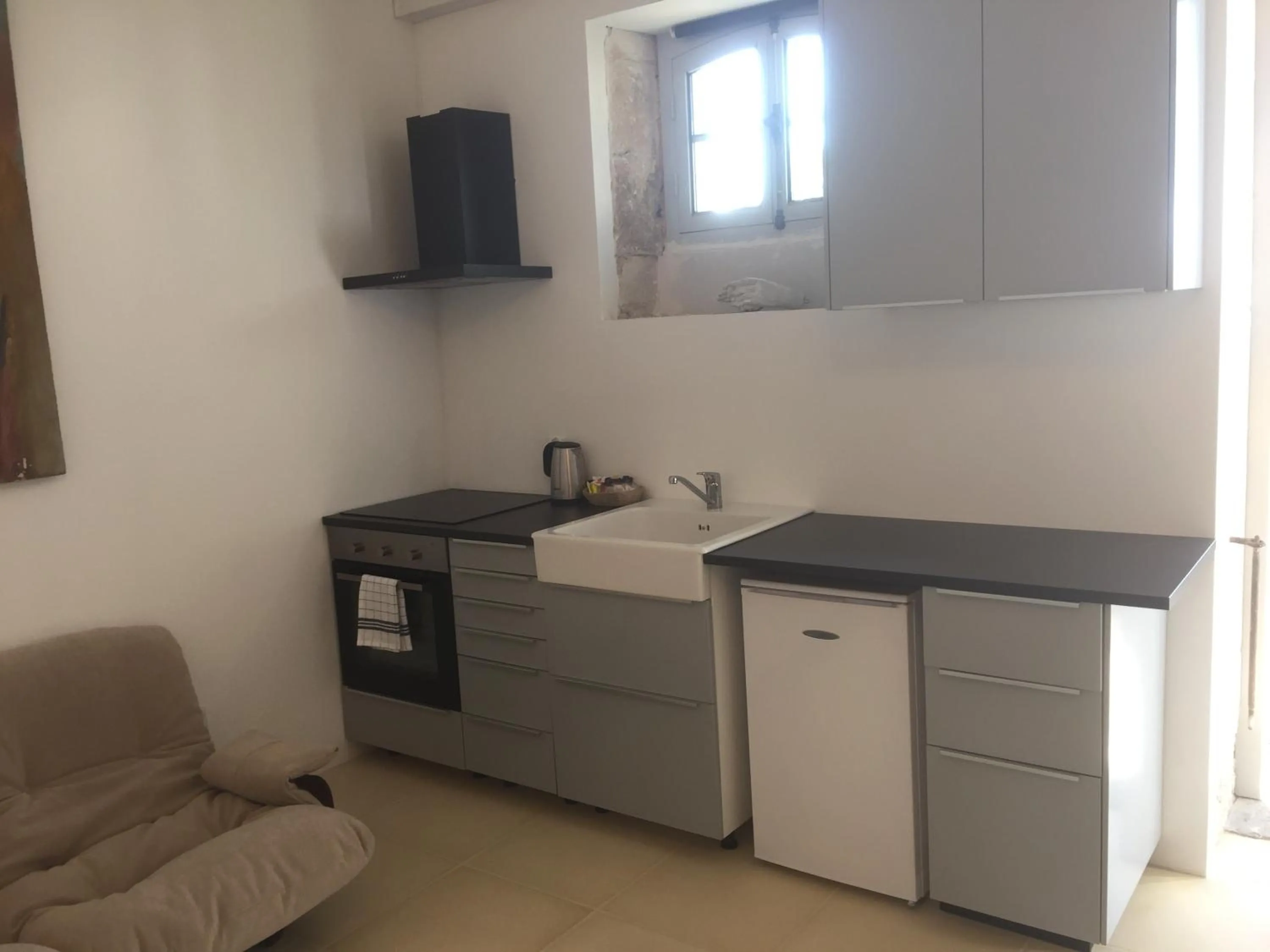 Kitchen or kitchenette in Chateau De La Goujonnerie