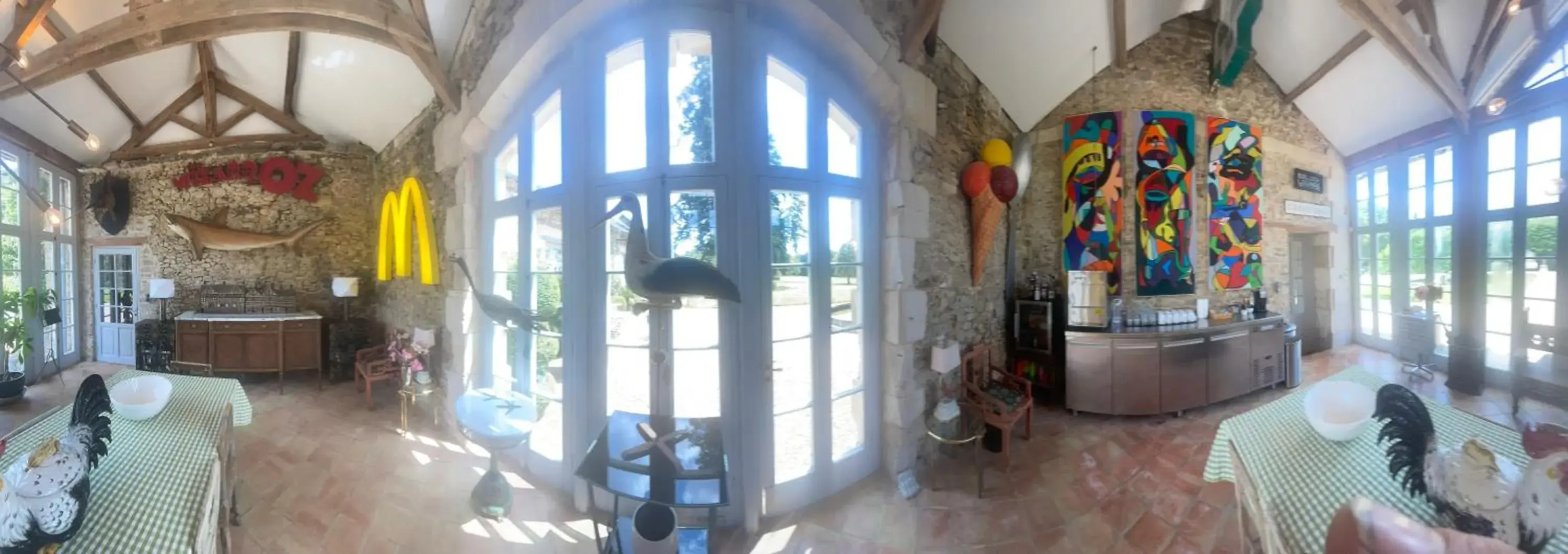 Breakfast in Chateau De La Goujonnerie Breakfast in Chateau De La Goujonnerie