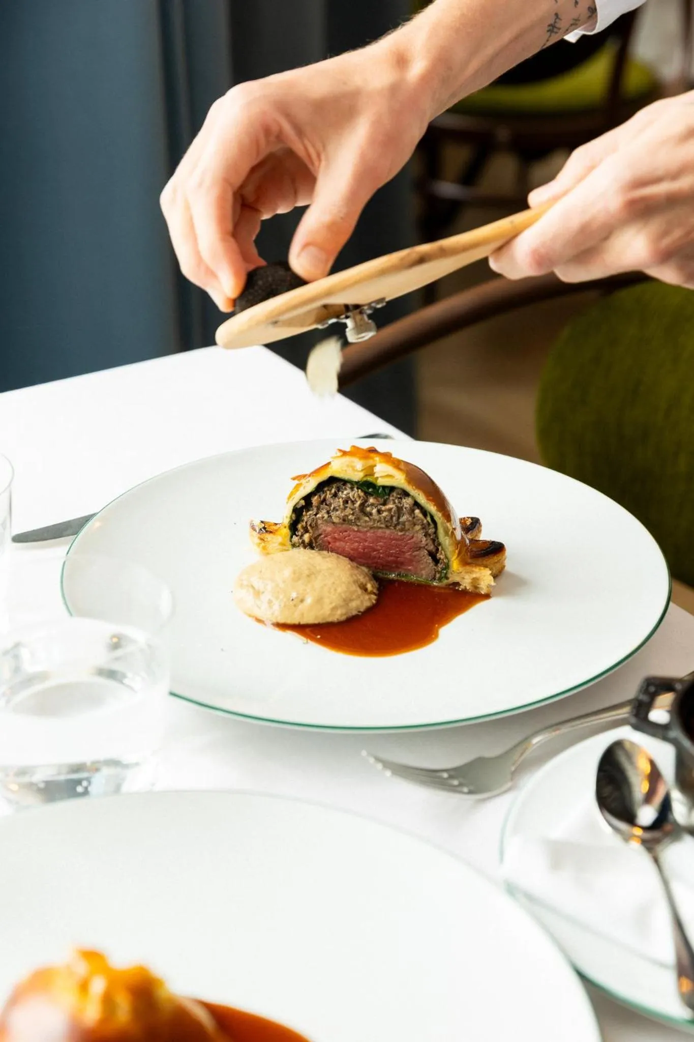 Restaurant/places to eat in Grand Hotel Belvedere, a Beaumier Hotel