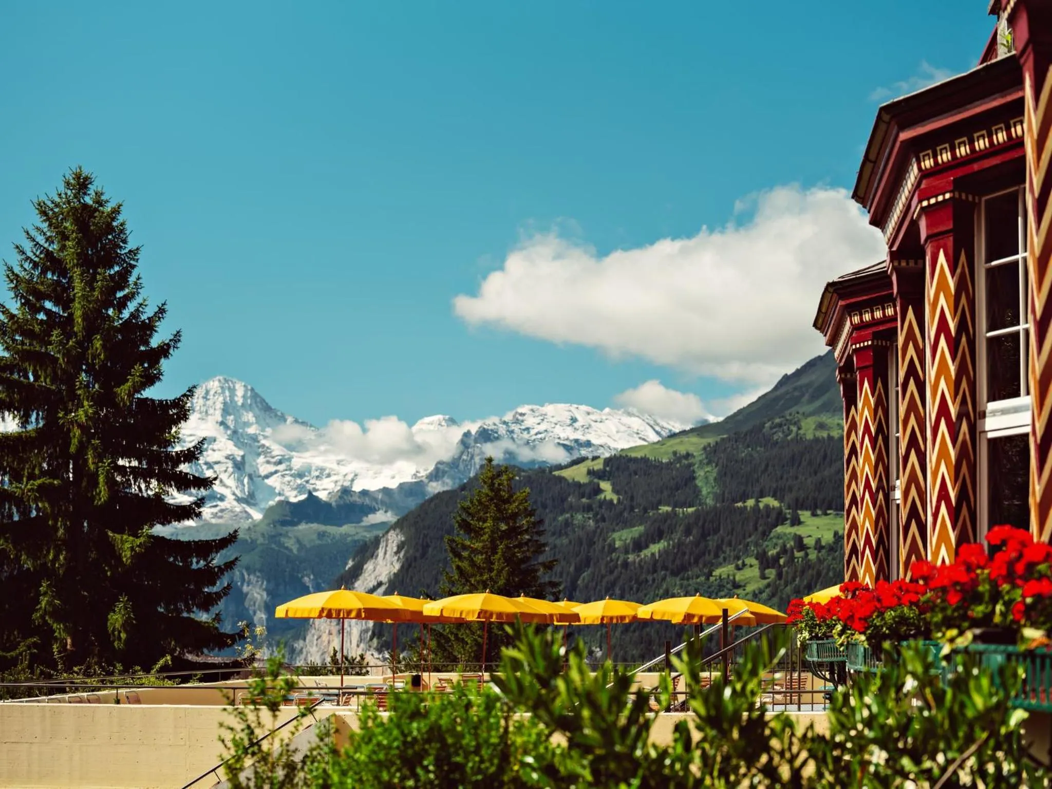Property building in Grand Hotel Belvedere, a Beaumier Hotel