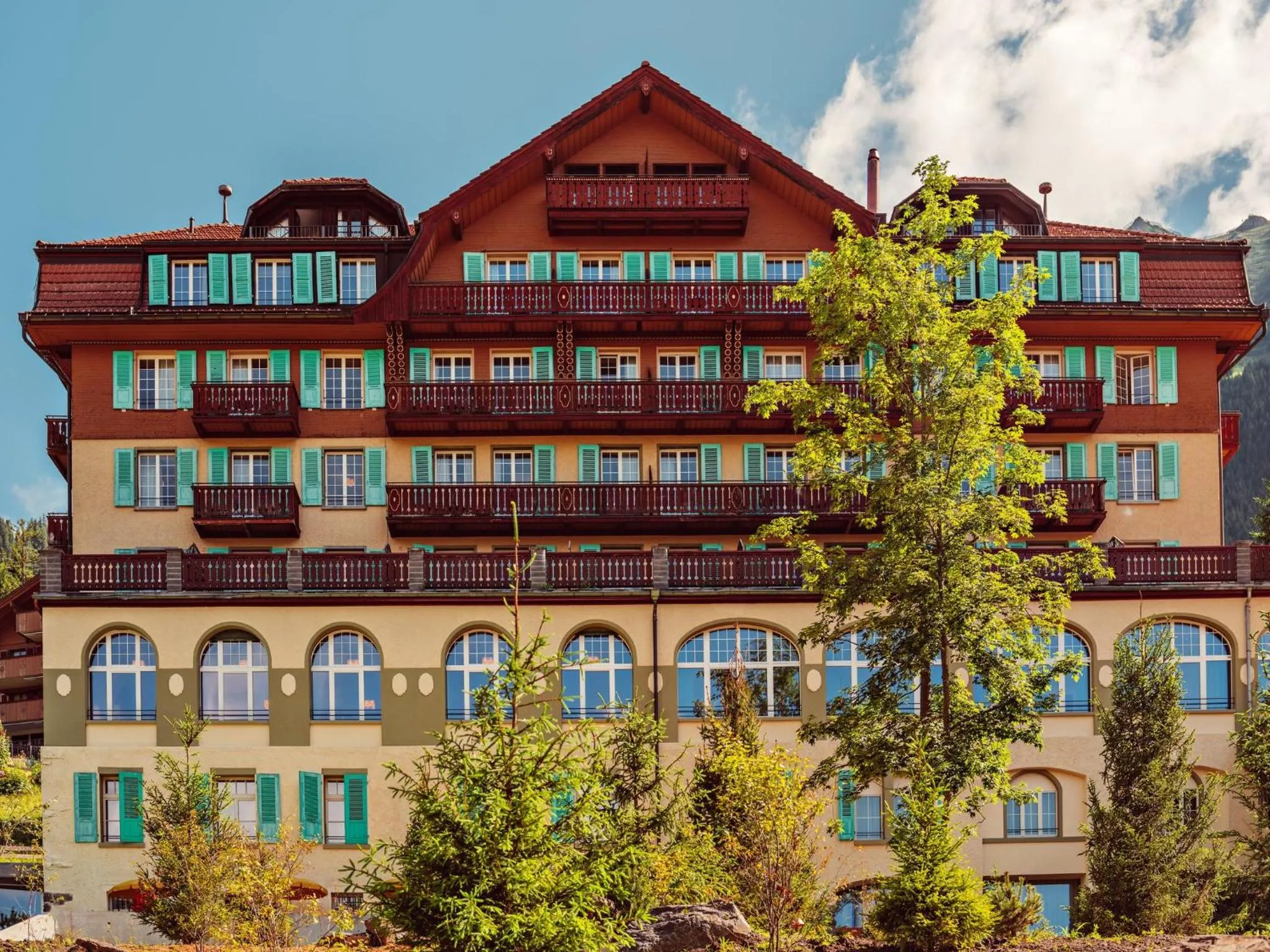 Property building in Grand Hotel Belvedere, a Beaumier Hotel
