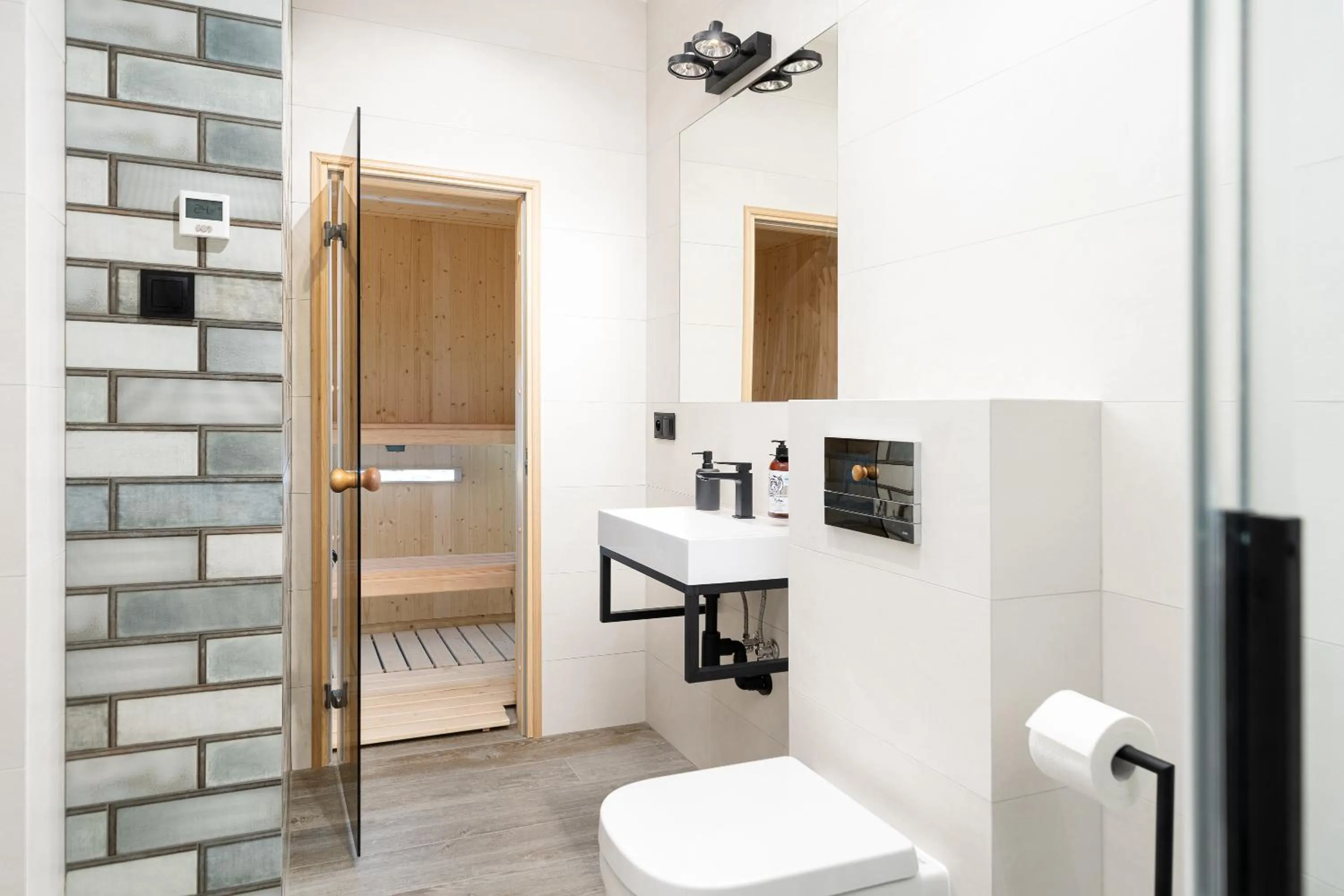 Sauna in Boutique Hotel RABBIT HOLE