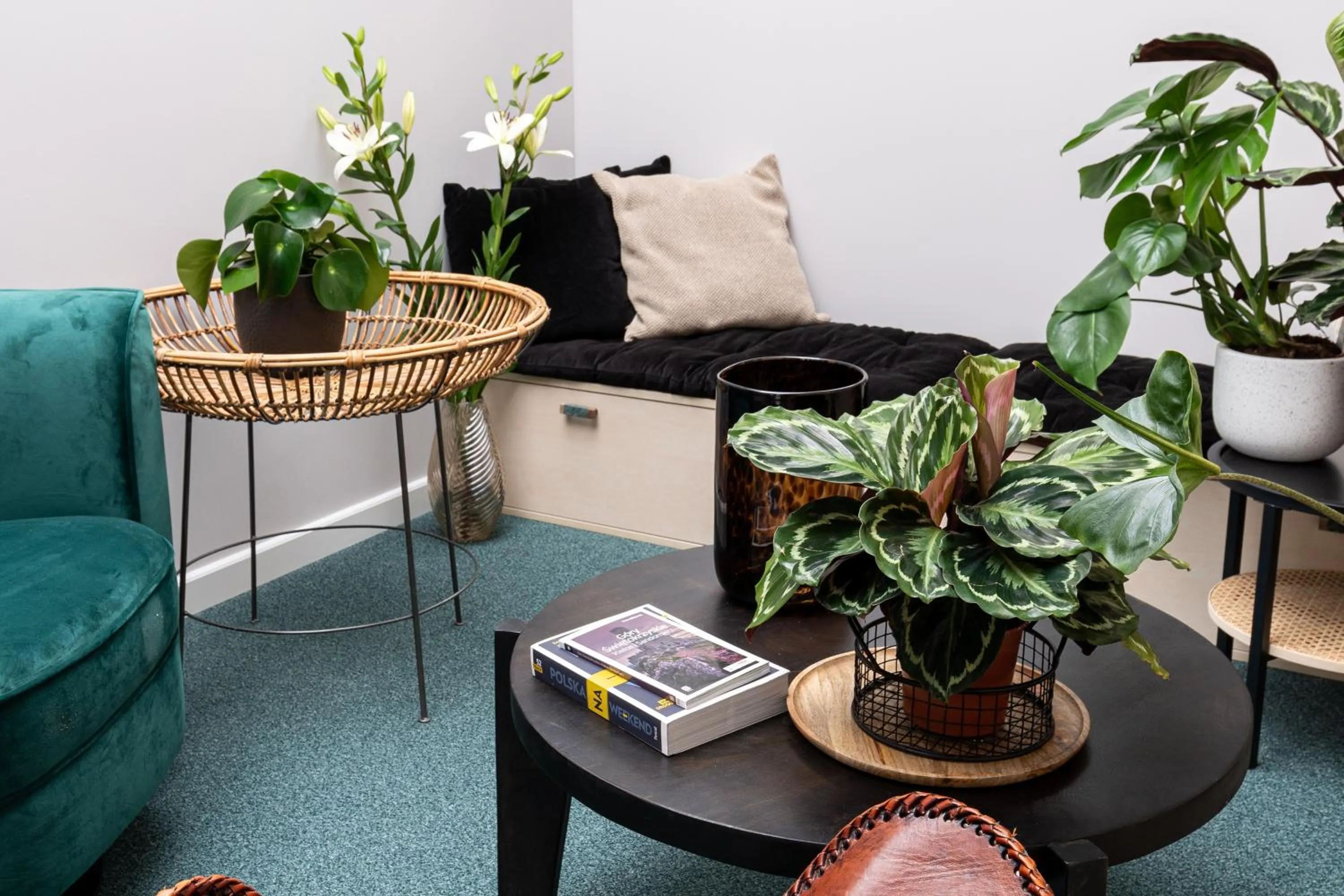 Seating area in Boutique Hotel RABBIT HOLE