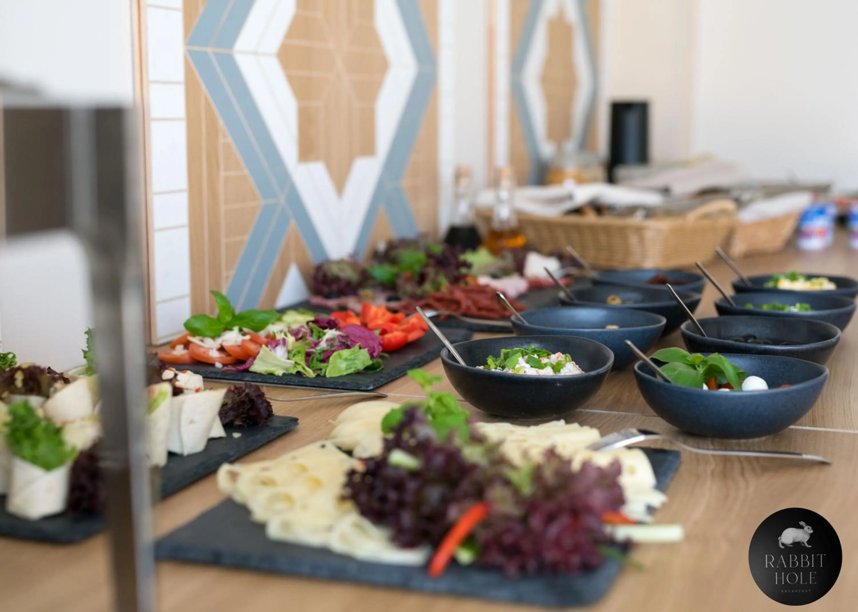 Food and drinks in Boutique Hotel RABBIT HOLE