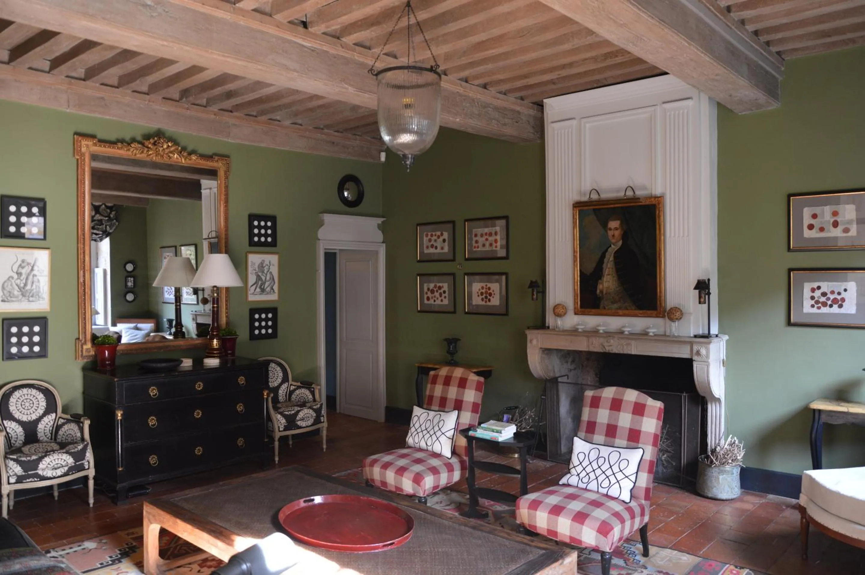 Living room in Maison d'hôtes - Les Tillets