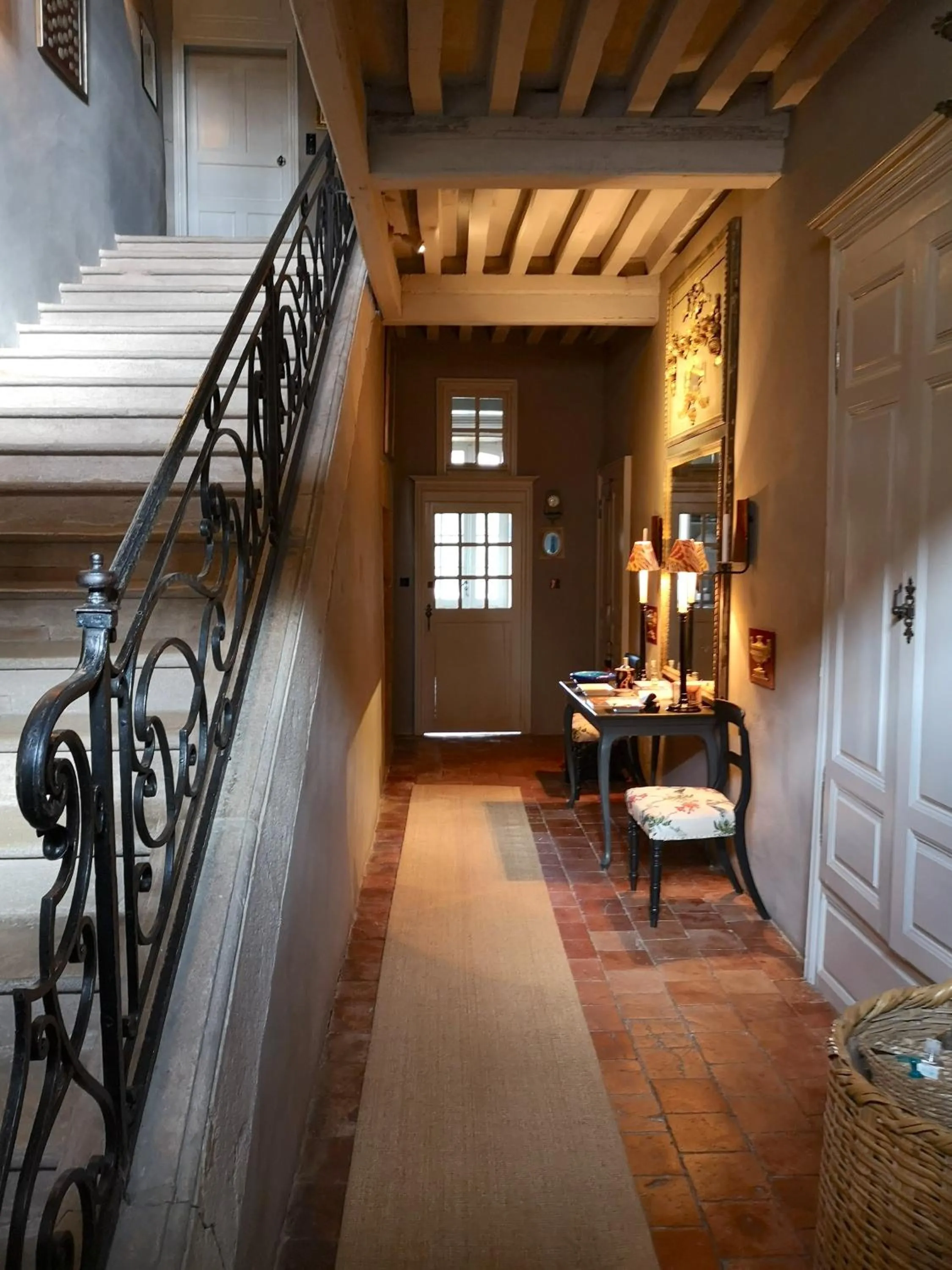 Lobby or reception in Maison d'hôtes - Les Tillets