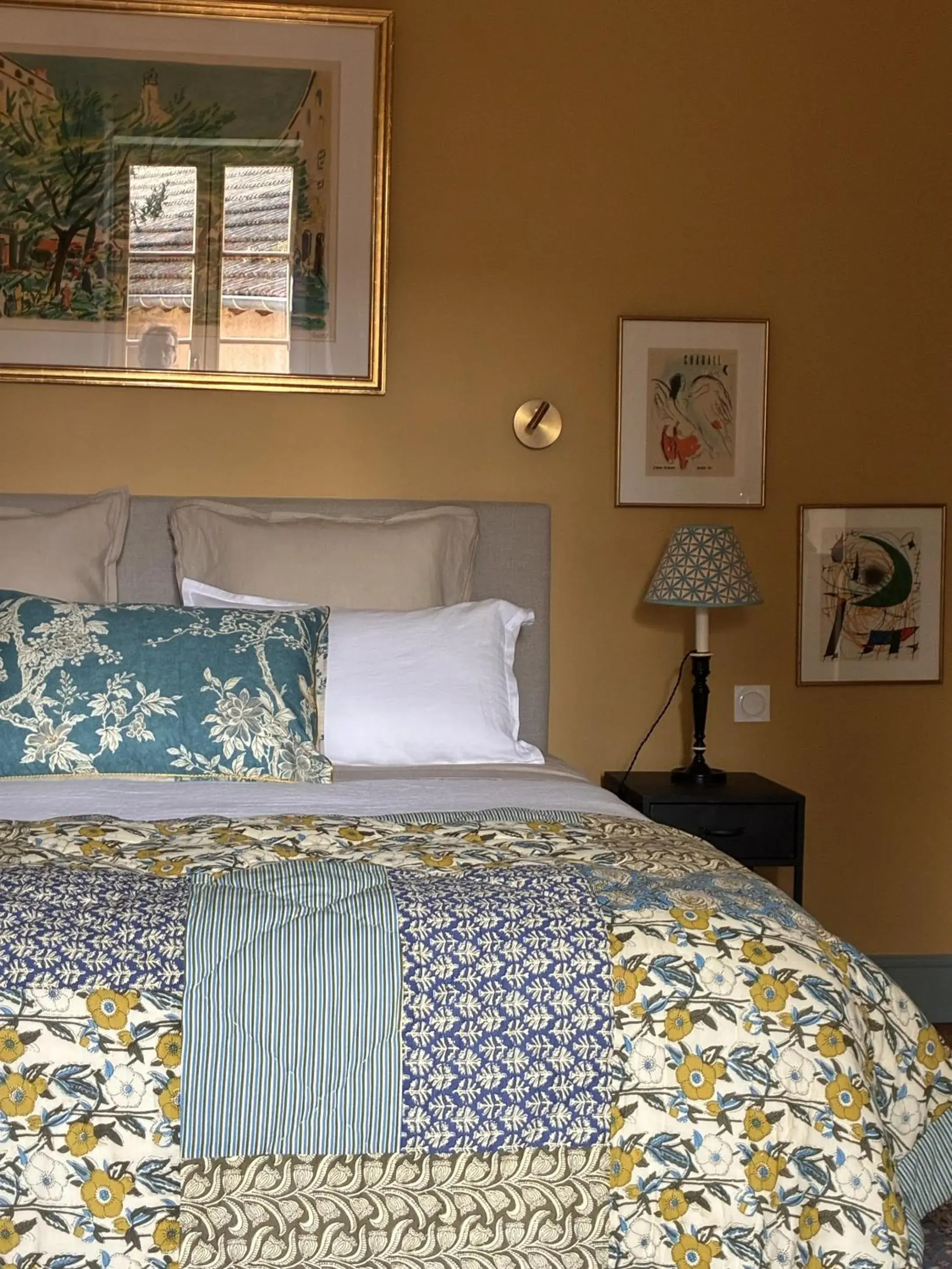 Bedroom, Bed in Maison d'hôtes "Les Tillets" Bedroom, Bed in Maison d'hôtes "Les Tillets"