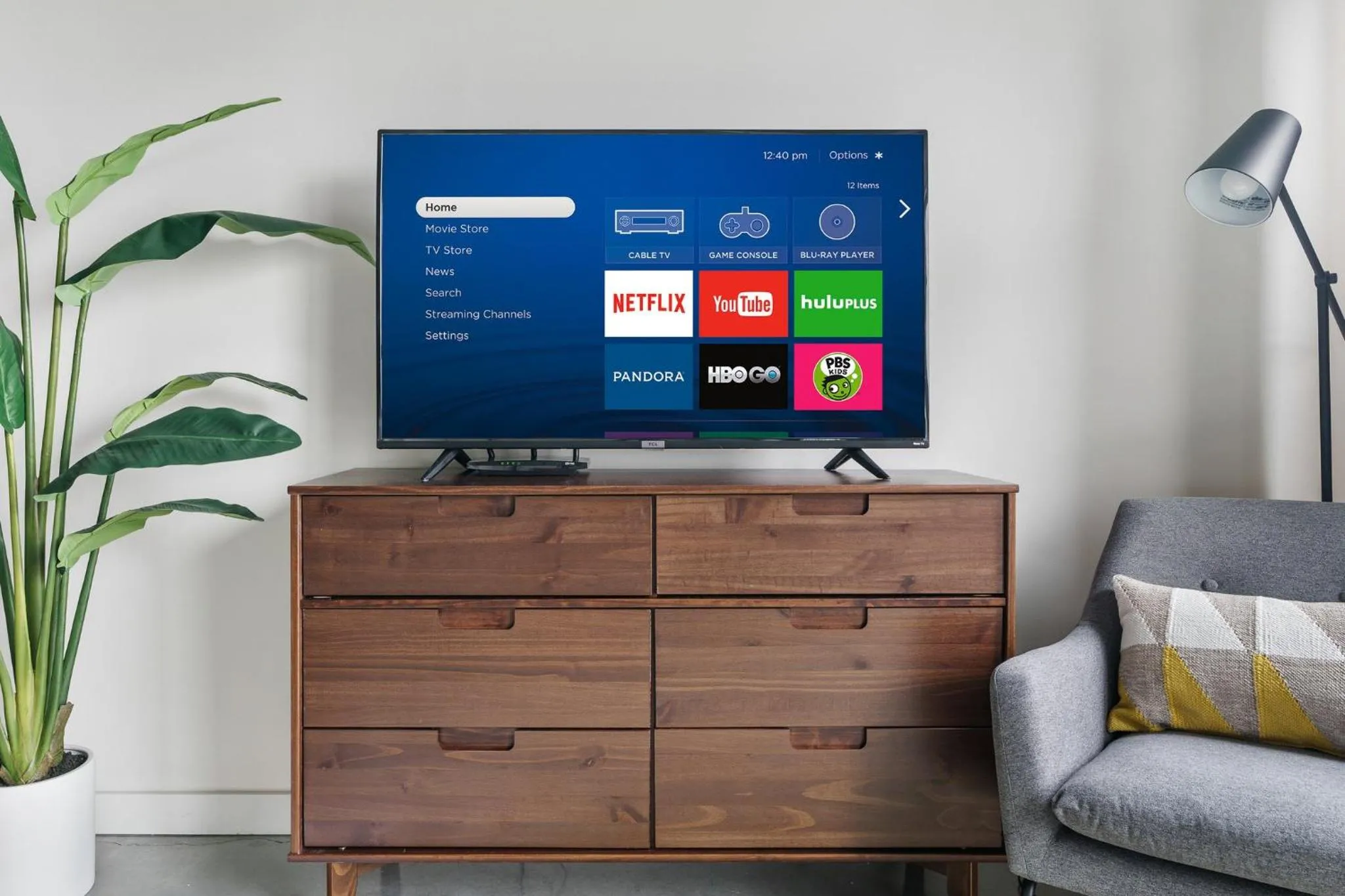 TV and multimedia in Lodgeur Midtown, Houston - close to Downtown & Texas Medical Center