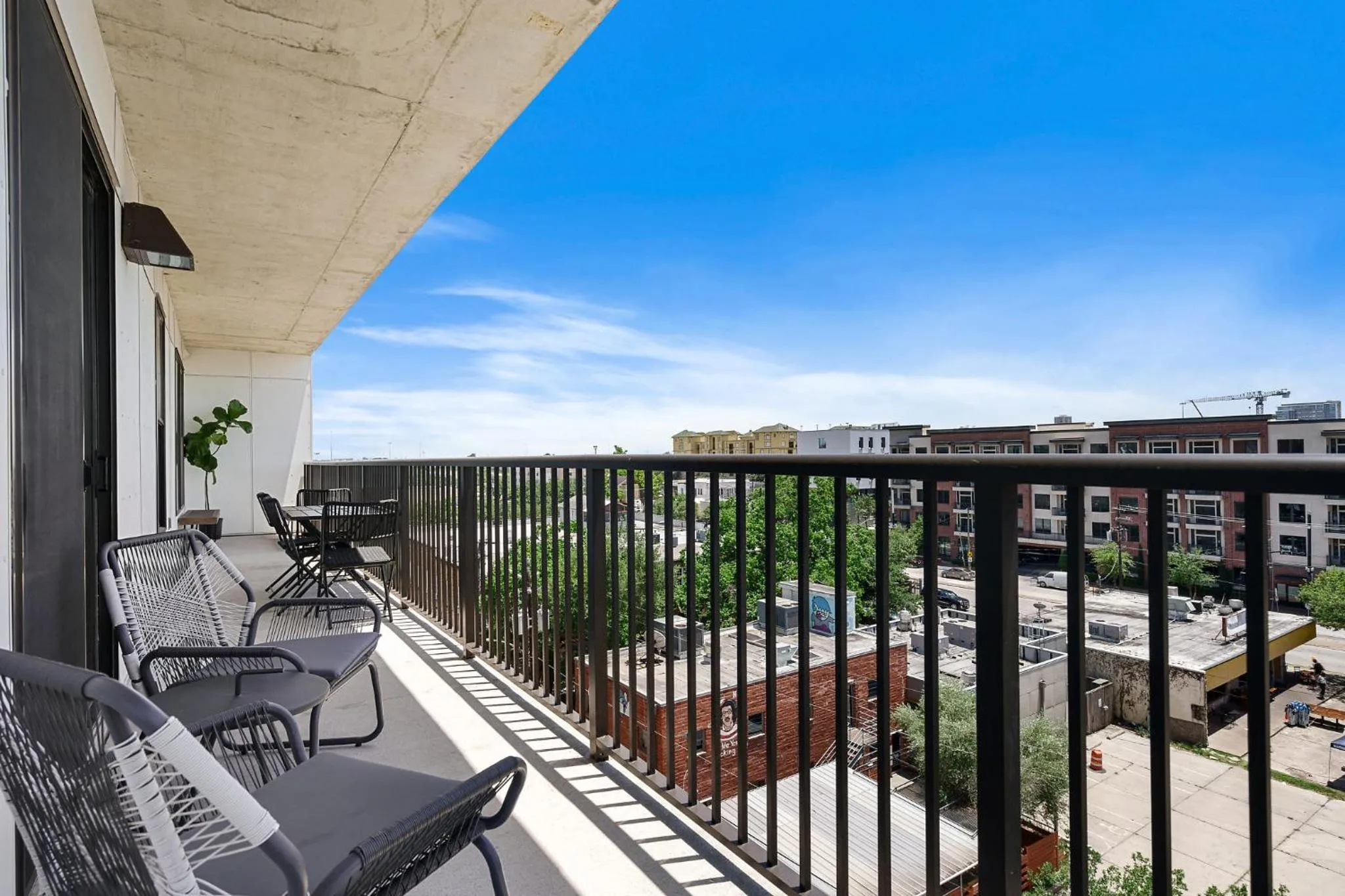 View (from property/room) in Lodgeur Midtown, Houston - close to Downtown & Texas Medical Center
