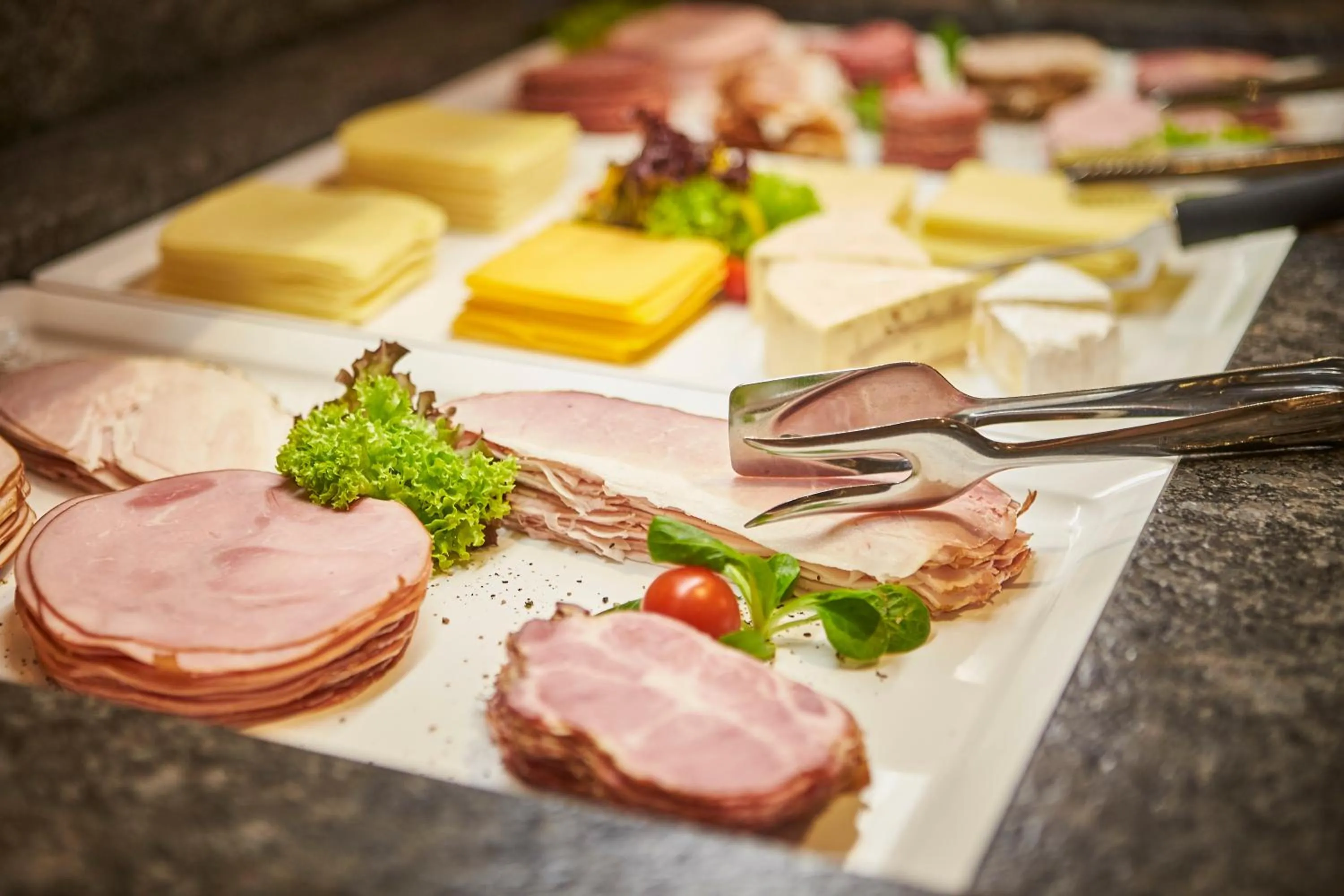 Buffet breakfast in Hotel Gungau