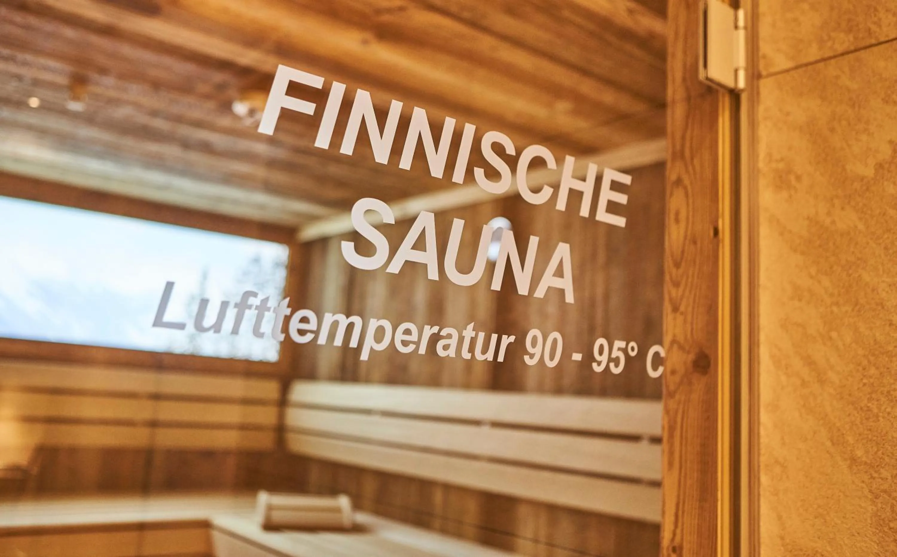 Sauna in Hotel Gungau