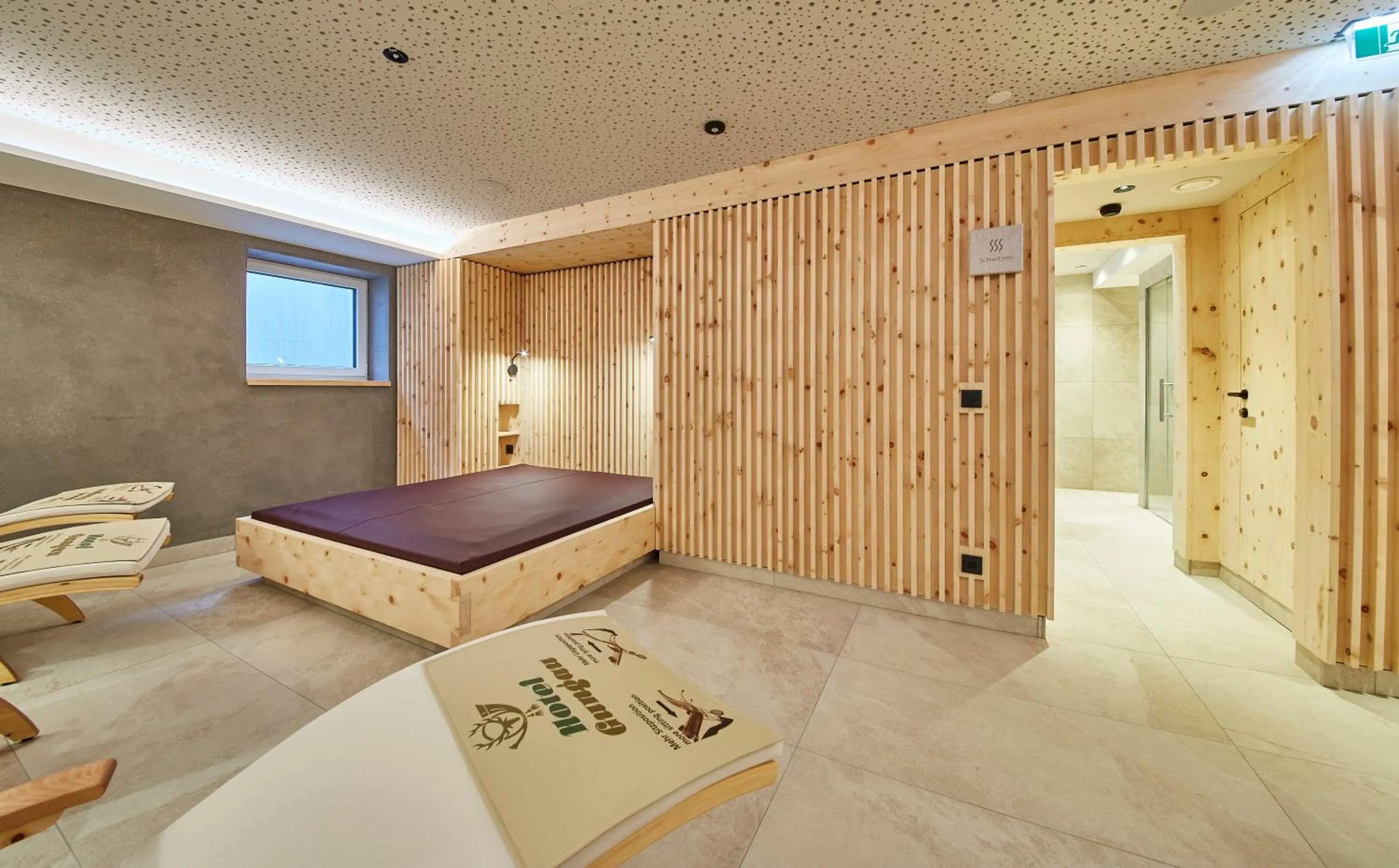 Spa and wellness centre/facilities, Bed in Hotel Gungau