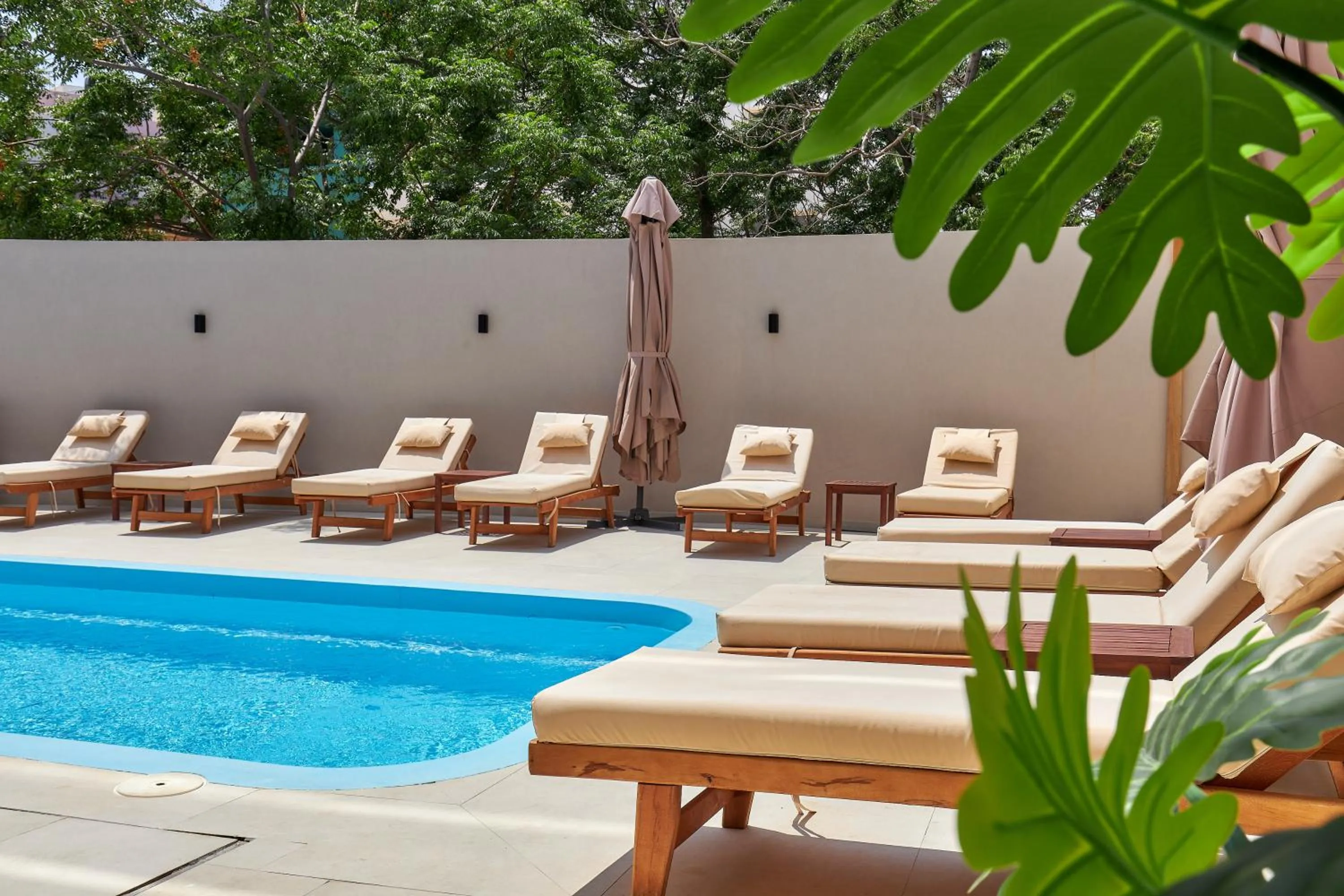 Swimming pool in Lotus Rise Hotel - Adults Only