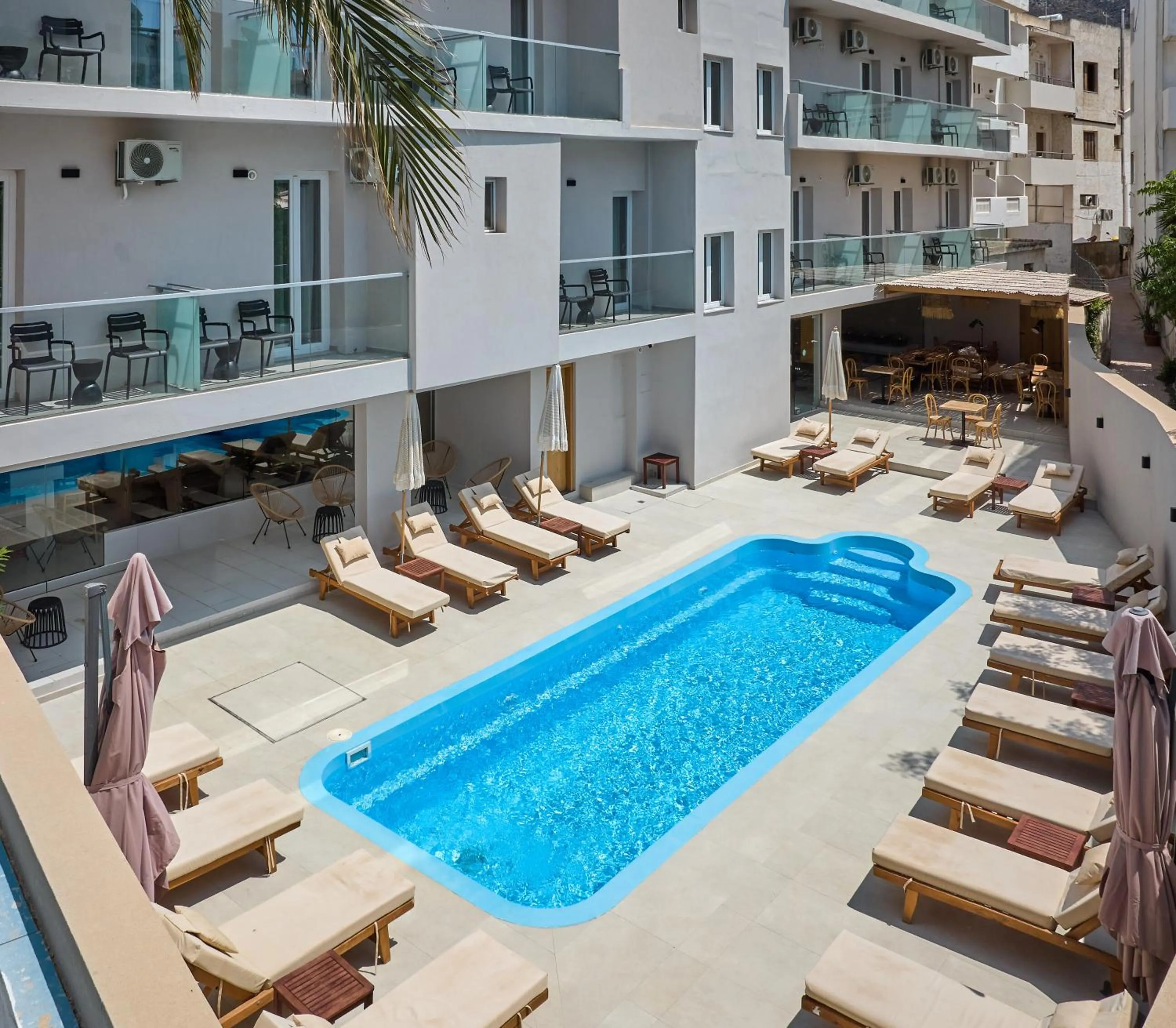 Swimming pool in Lotus Rise Hotel - Adults Only