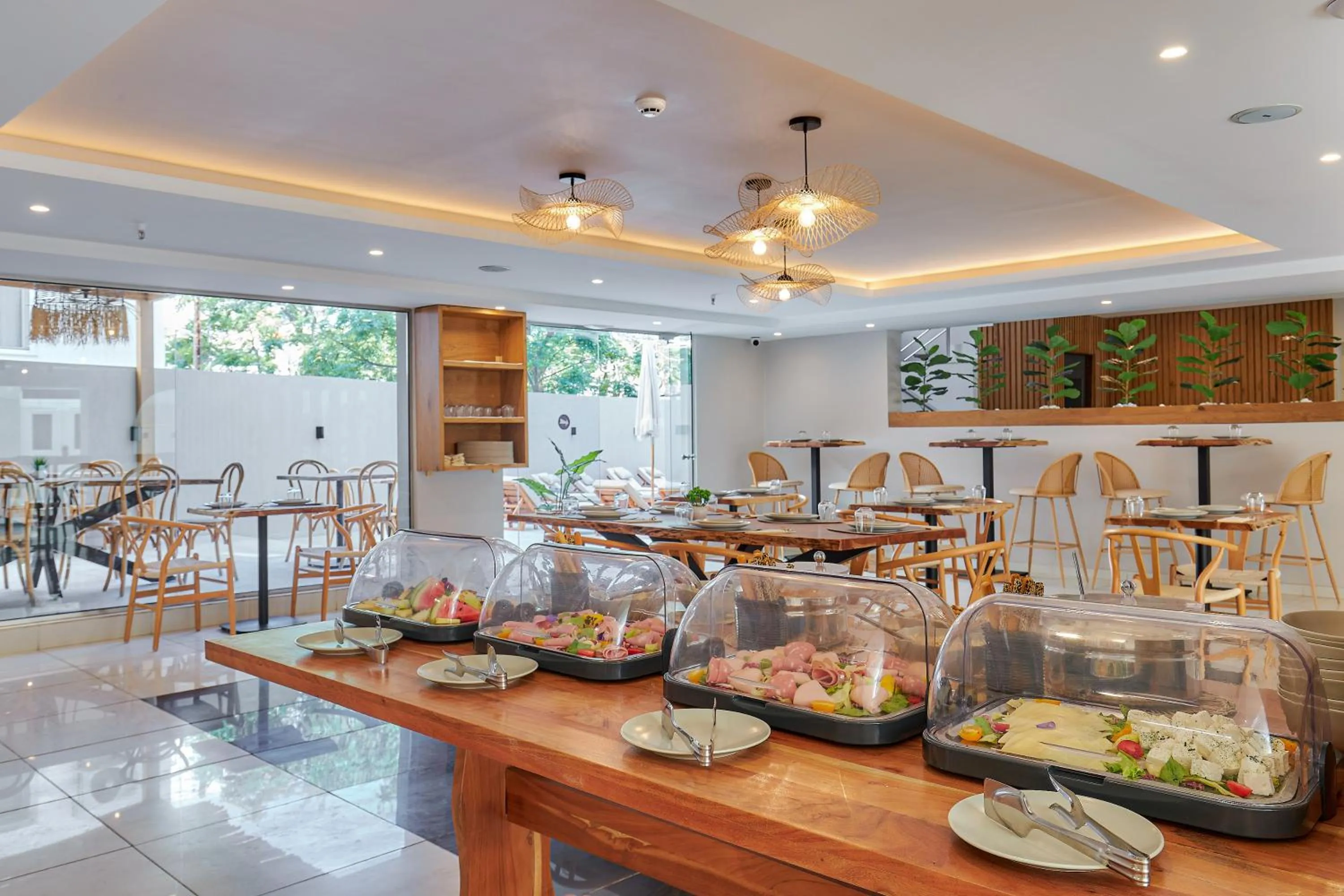 Buffet breakfast in Lotus Rise Hotel - Adults Only