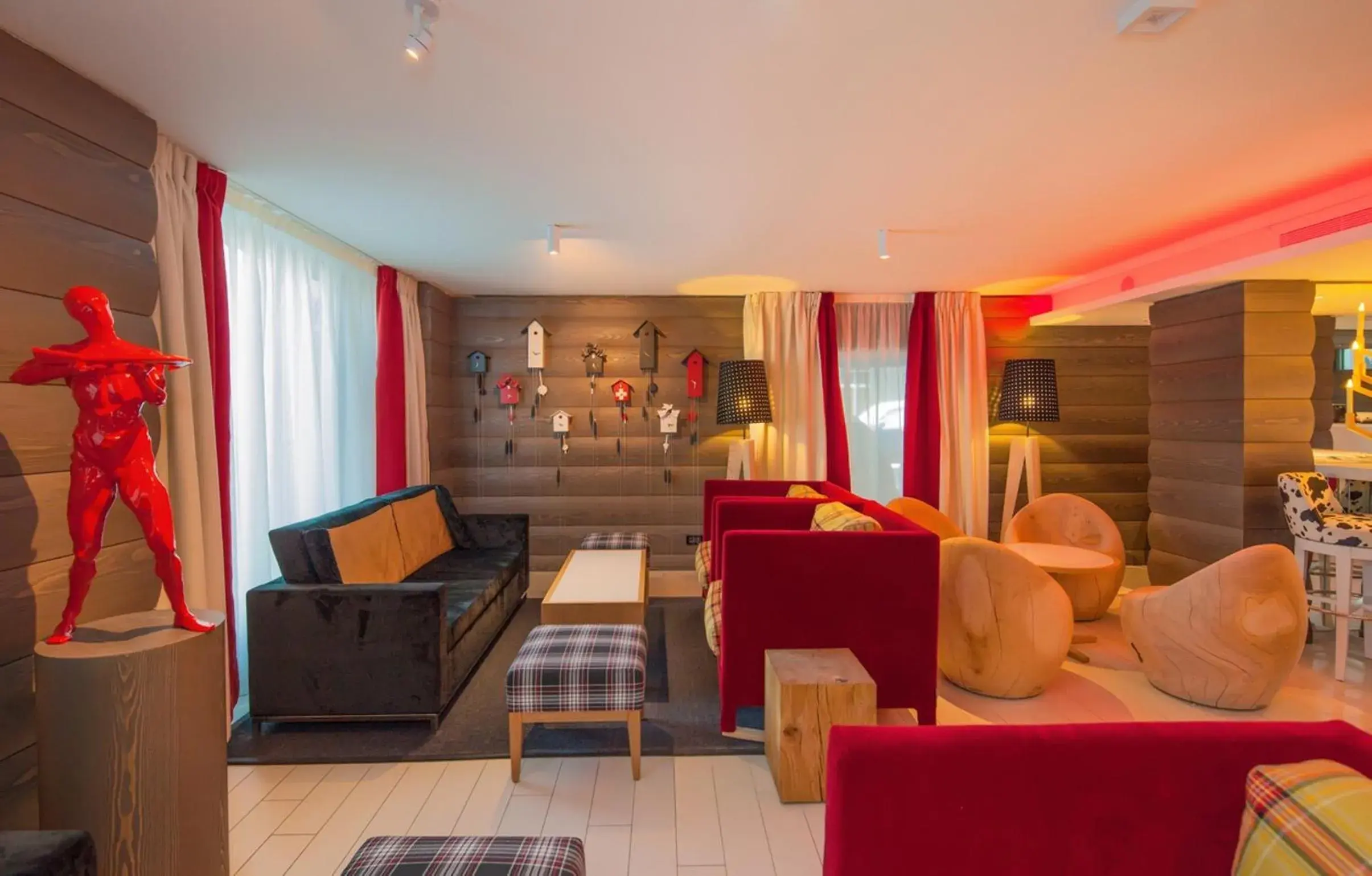 Lobby or reception in Agora Swiss Night by Fassbind Lobby or reception in Agora Swiss Night by Fassbind